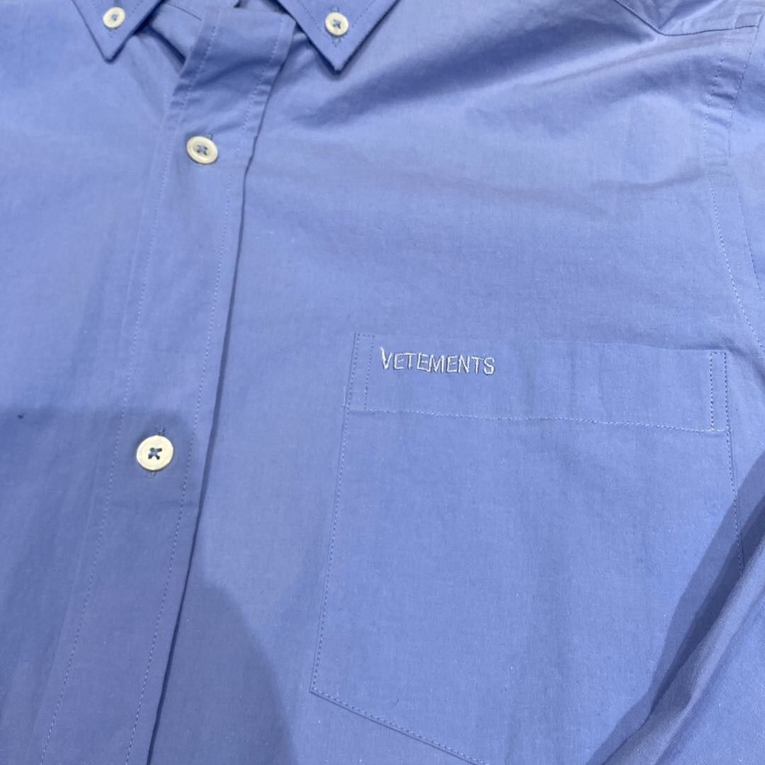 Vetements VETEMENTS double collar double sided button up shirt Size US S / EU 44-46 / 1 - 3 Thumbnail