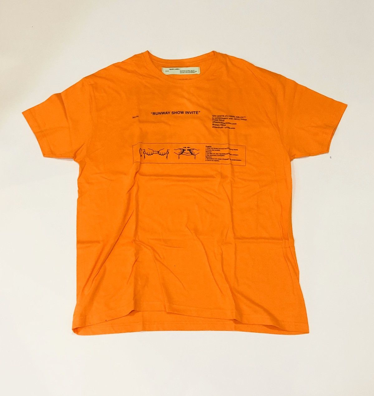 Off white ocean tee sale
