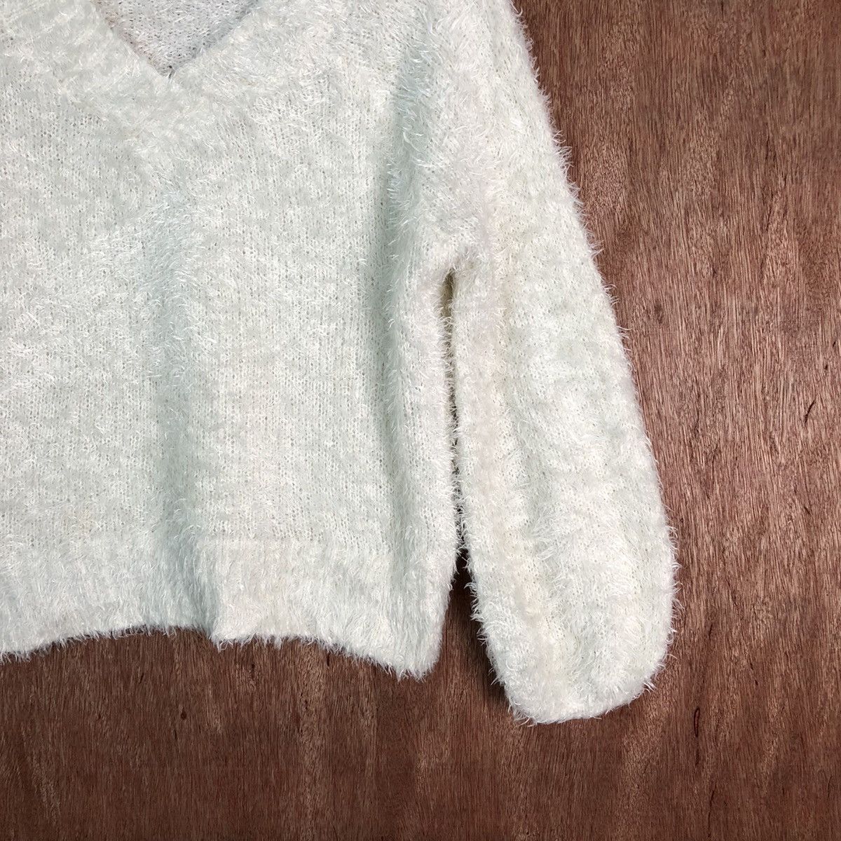Homespun Knitwear Earth Music & Ecology Shag Shaggy Fur Mohair Knitwear #6544 Size US M / EU 48-50 / 2 - 5 Thumbnail