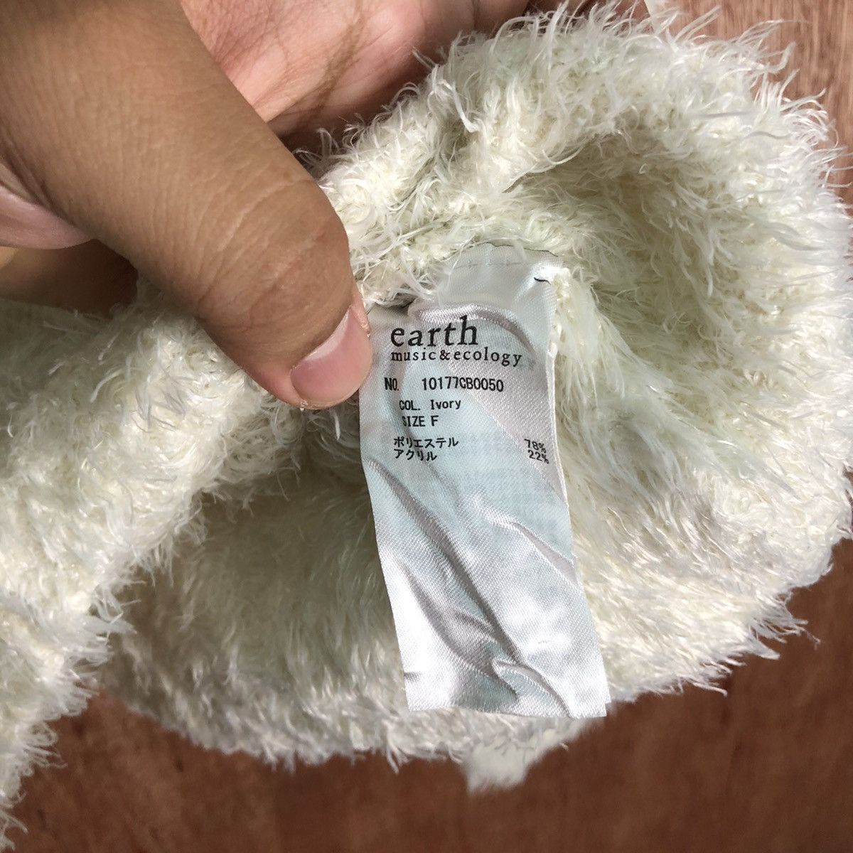 Homespun Knitwear Earth Music & Ecology Shag Shaggy Fur Mohair Knitwear #6544 Size US M / EU 48-50 / 2 - 7 Thumbnail