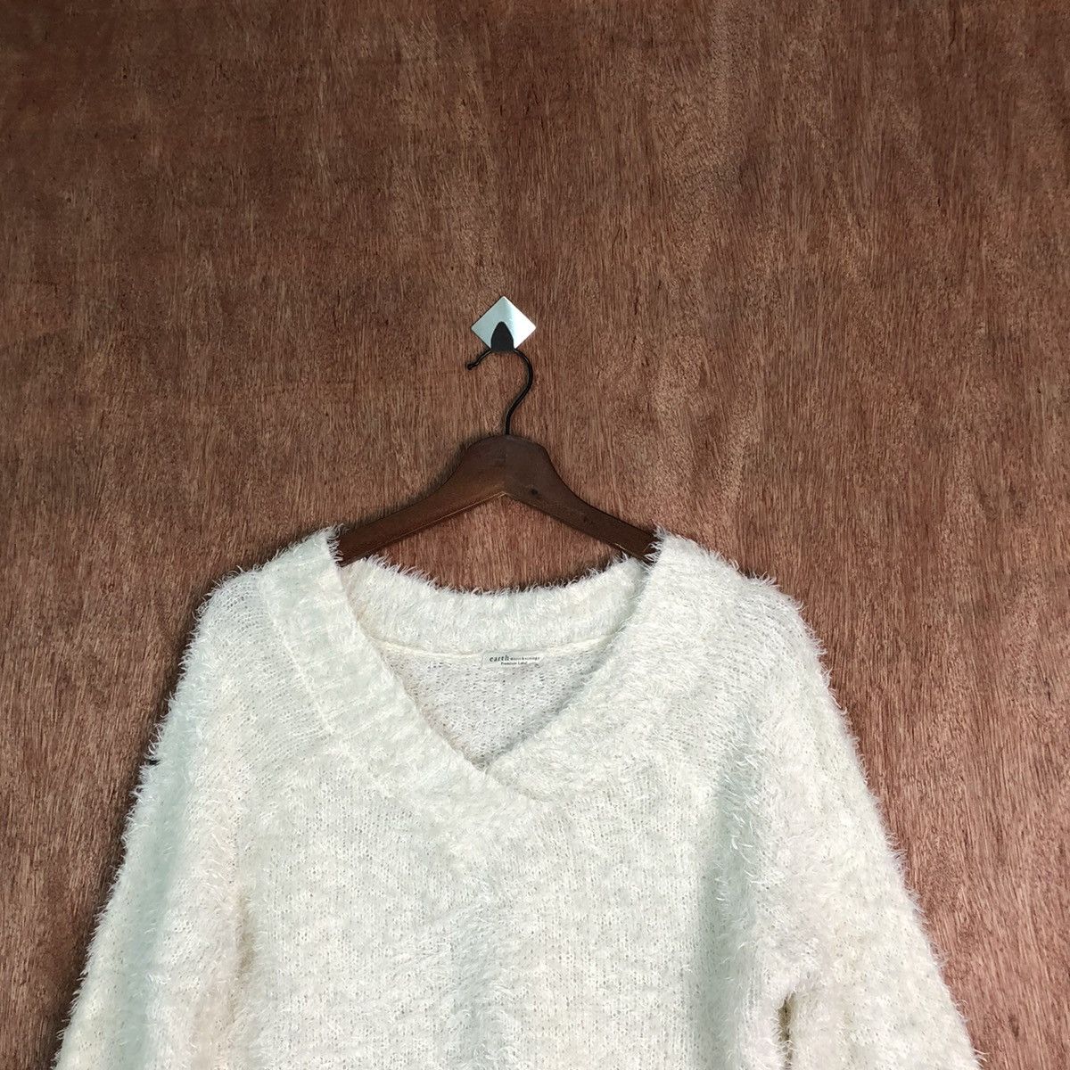 Homespun Knitwear Earth Music & Ecology Shag Shaggy Fur Mohair Knitwear #6544 Size US M / EU 48-50 / 2 - 2 Thumbnail