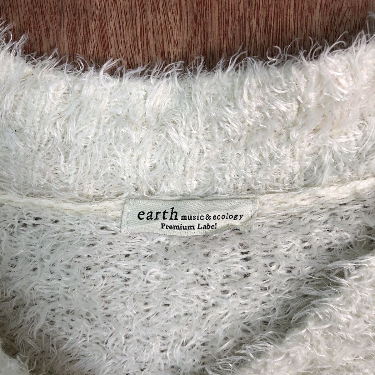 Homespun Knitwear Earth Music & Ecology Shag Shaggy Fur Mohair Knitwear #6544 Size US M / EU 48-50 / 2 - 6 Thumbnail