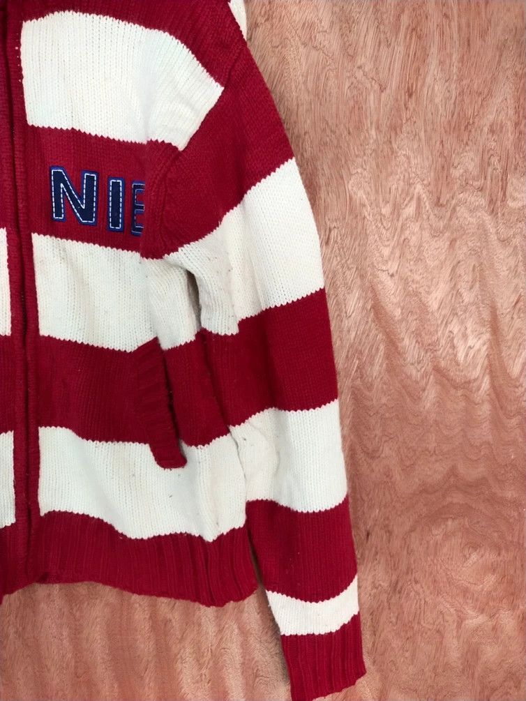 Disney Disney-Minnie Mouse stripe red/white sweaters hoodie #S170 Size US L / EU 52-54 / 3 - 8 Thumbnail