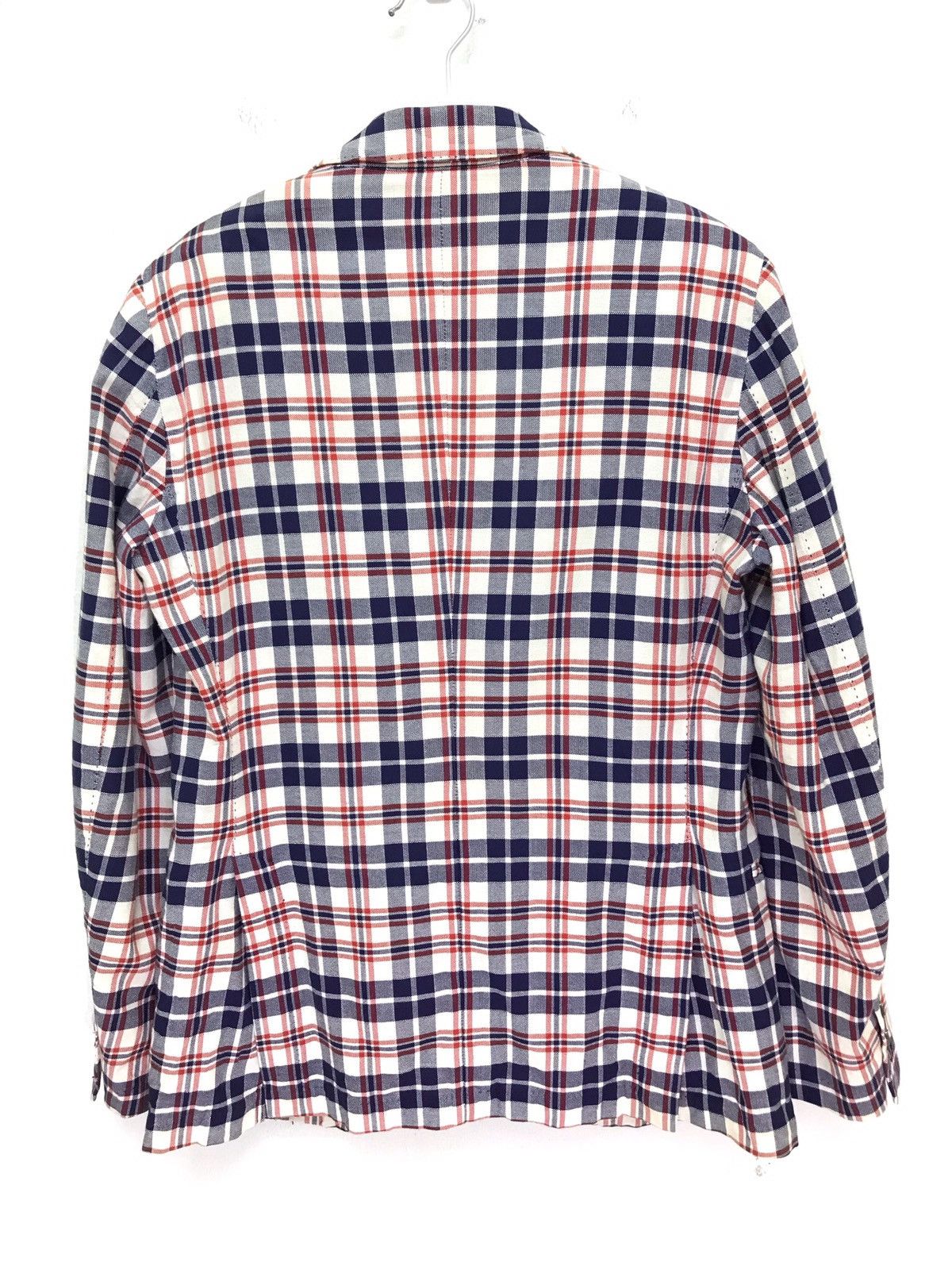 MP Massimo Piombo Made in Italy Piombo Handmade Check Blazer Size US S / EU 44-46 / 1 - 6 Thumbnail