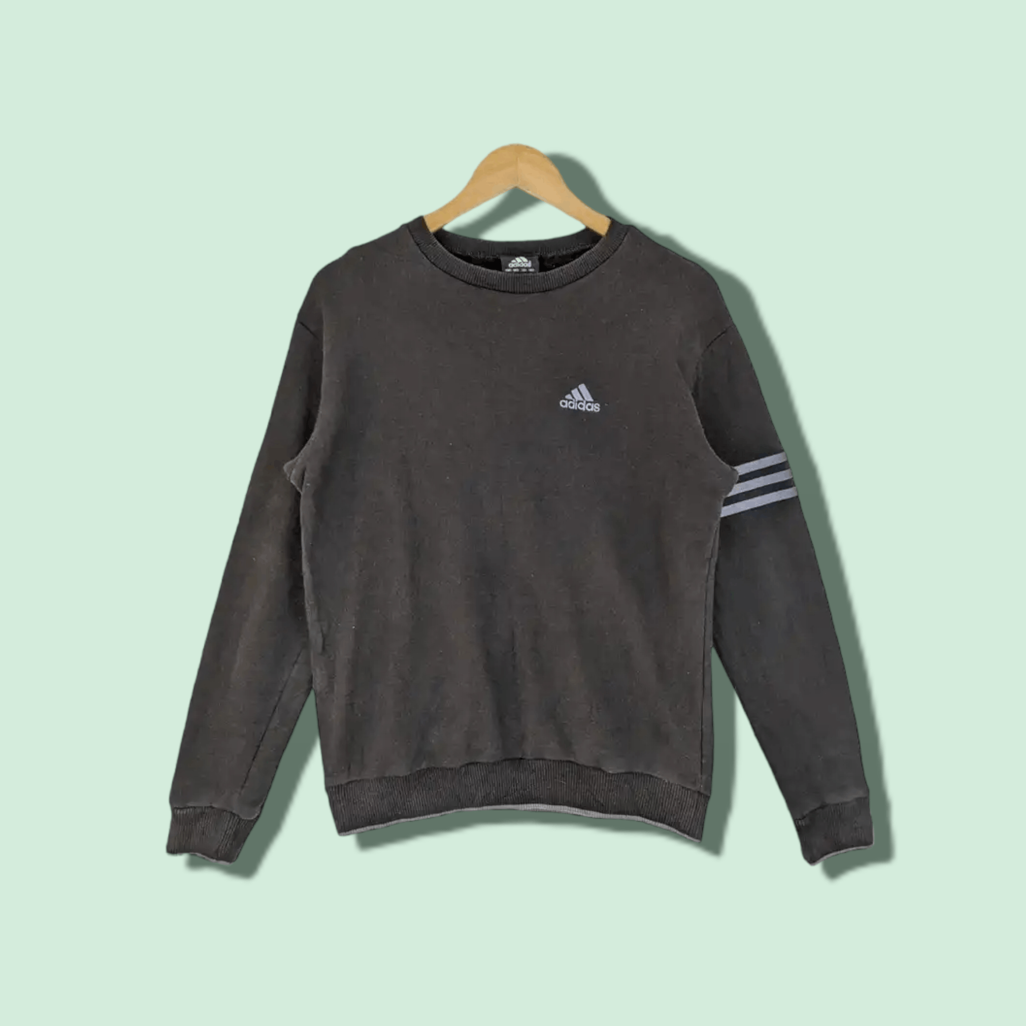 Adidas ADIDAS Mountain Logo Jumper Sweatshirt Size US M / EU 48-50 / 2 - 1 Thumbnail