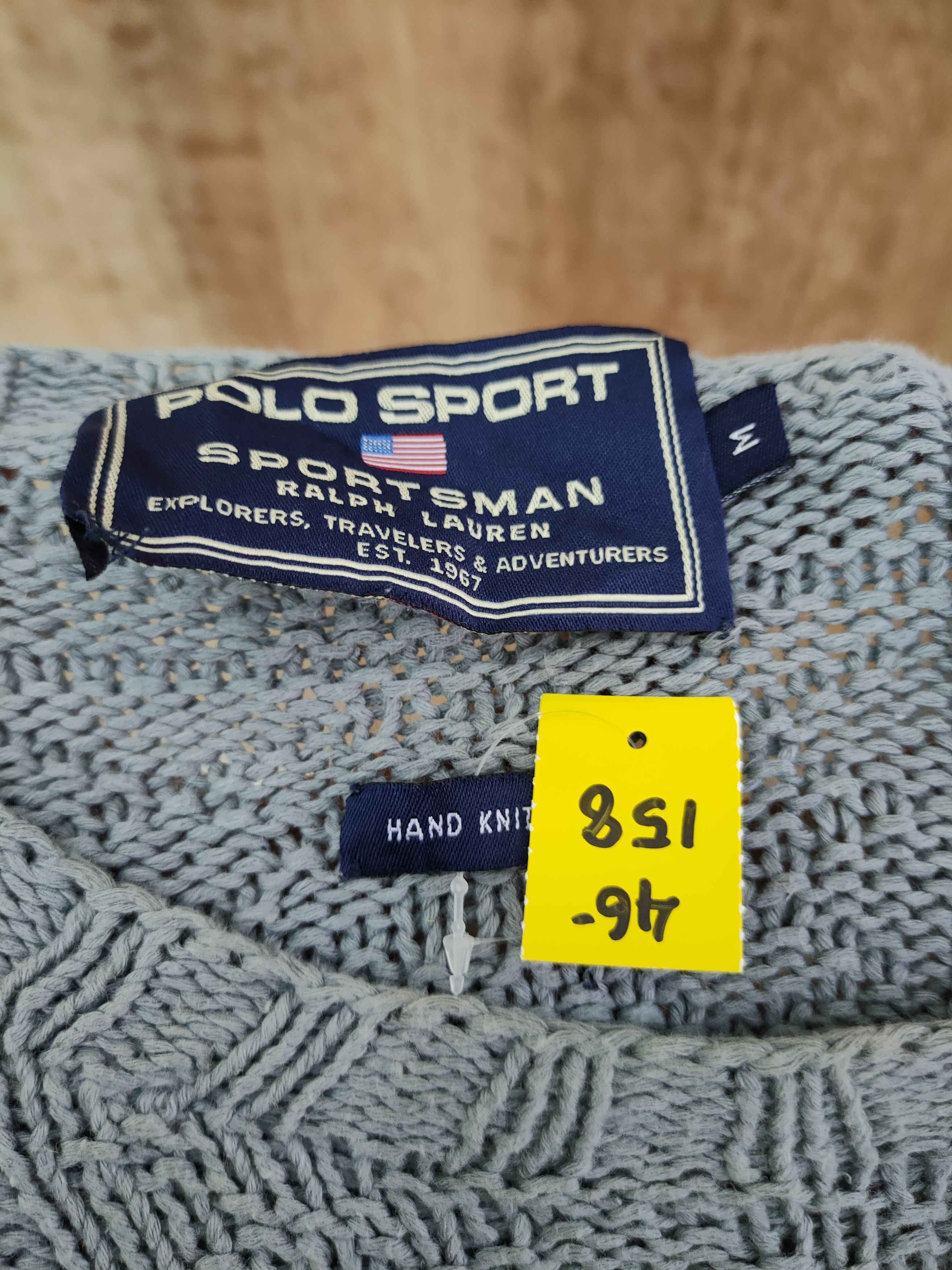 Polo Ralph Lauren DL Ralph Lauren polo sportman hand knit knitwear #46-158 Size US M / EU 48-50 / 2 - 11 Thumbnail