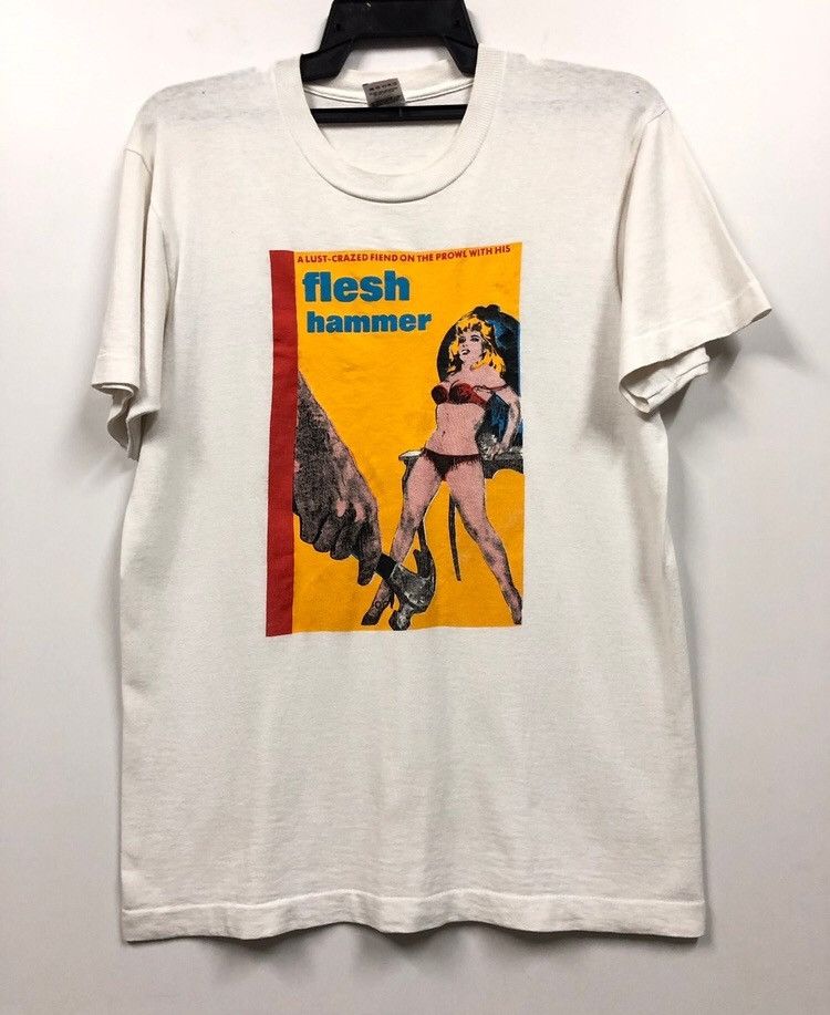 Fruit Of The Loom Rare Vintage 90s Crypt Flesh Hammer Horror Movie Shirt Size US M / EU 48-50 / 2 - 1 Thumbnail