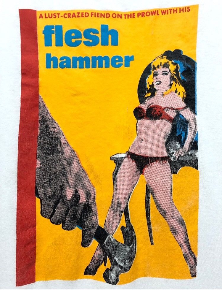 Fruit Of The Loom Rare Vintage 90s Crypt Flesh Hammer Horror Movie Shirt Size US M / EU 48-50 / 2 - 3 Thumbnail