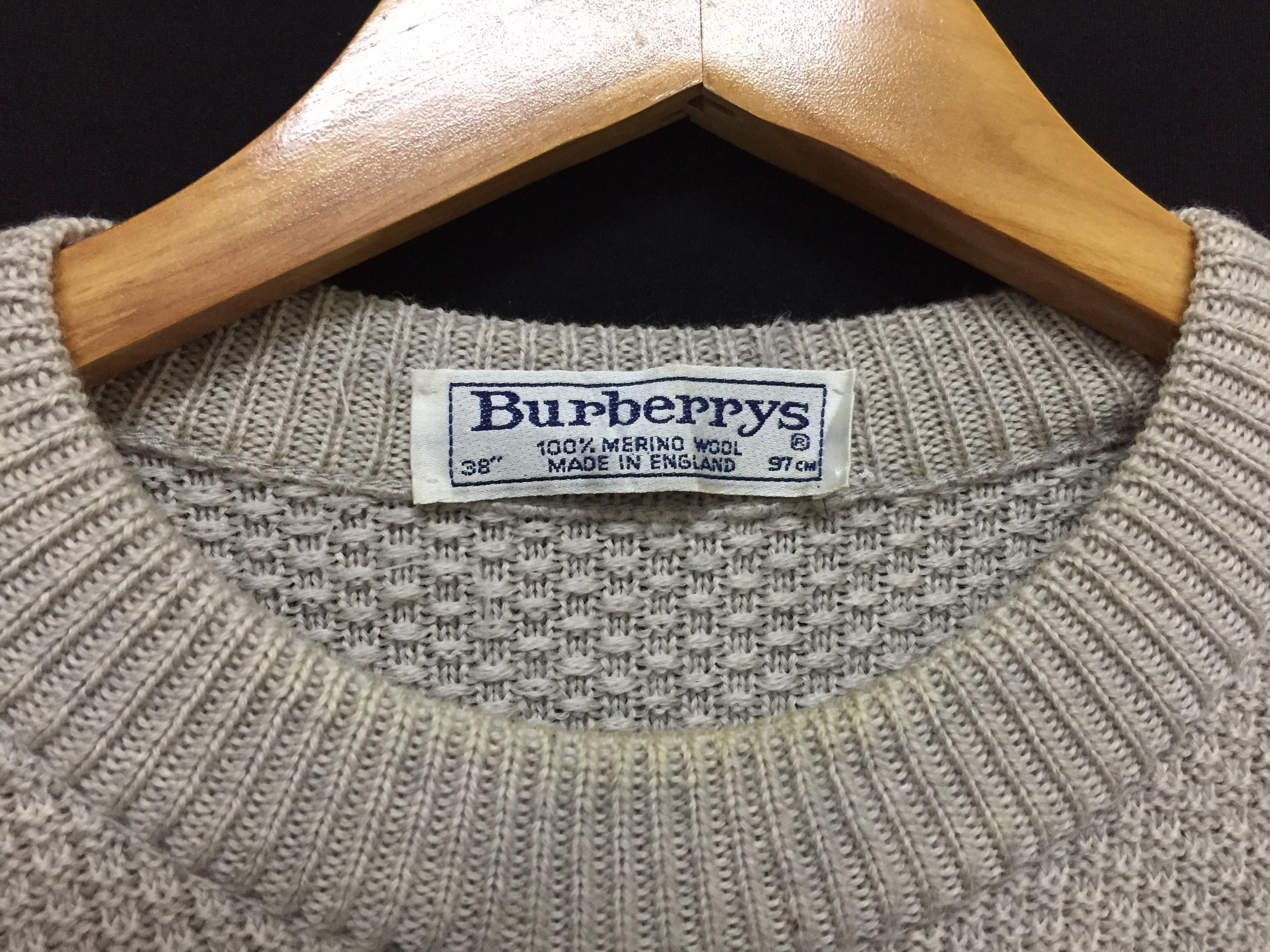 Burberry × Burberry Prorsum Vtg embroidered iconic logo Knit Size US M / EU 48-50 / 2 - 11 Thumbnail