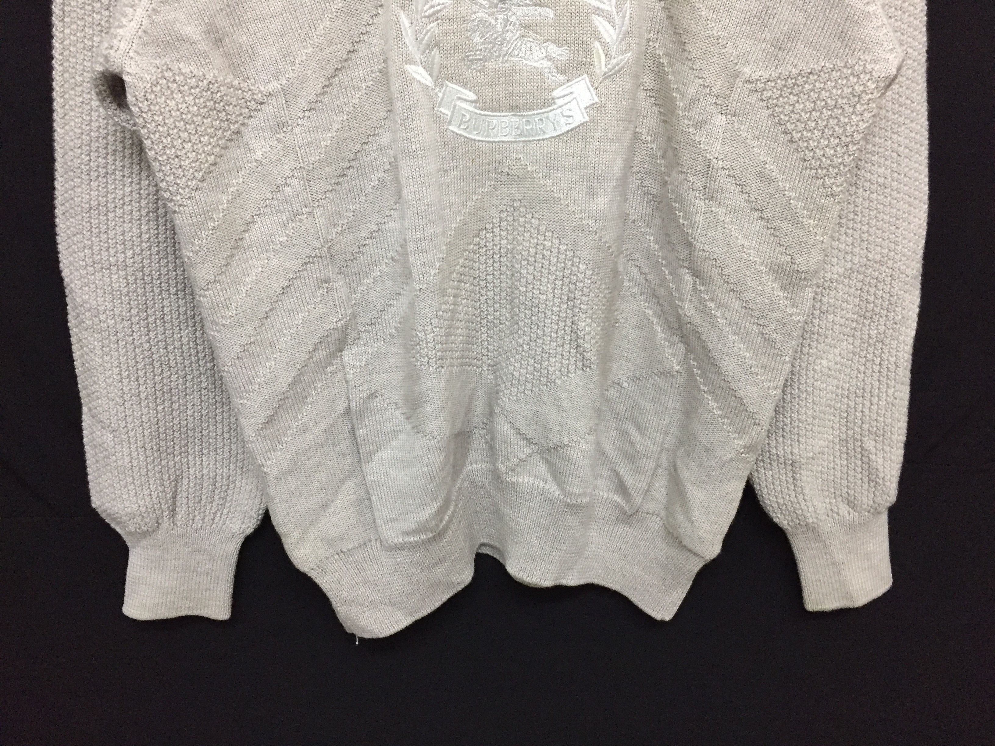 Burberry × Burberry Prorsum Vtg embroidered iconic logo Knit Size US M / EU 48-50 / 2 - 6 Thumbnail
