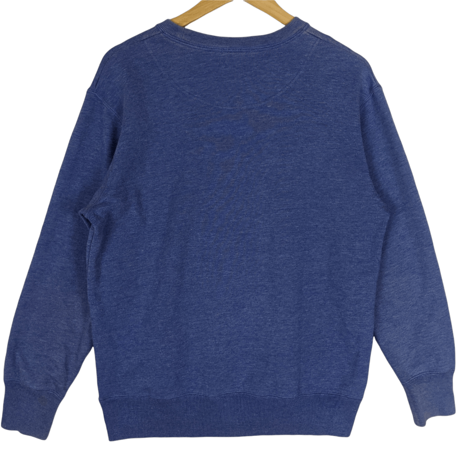 Vintage DISCUS ATHLETE Plain Blue Jumper Sweatshirt Size US L / EU 52-54 / 3 - 5 Thumbnail