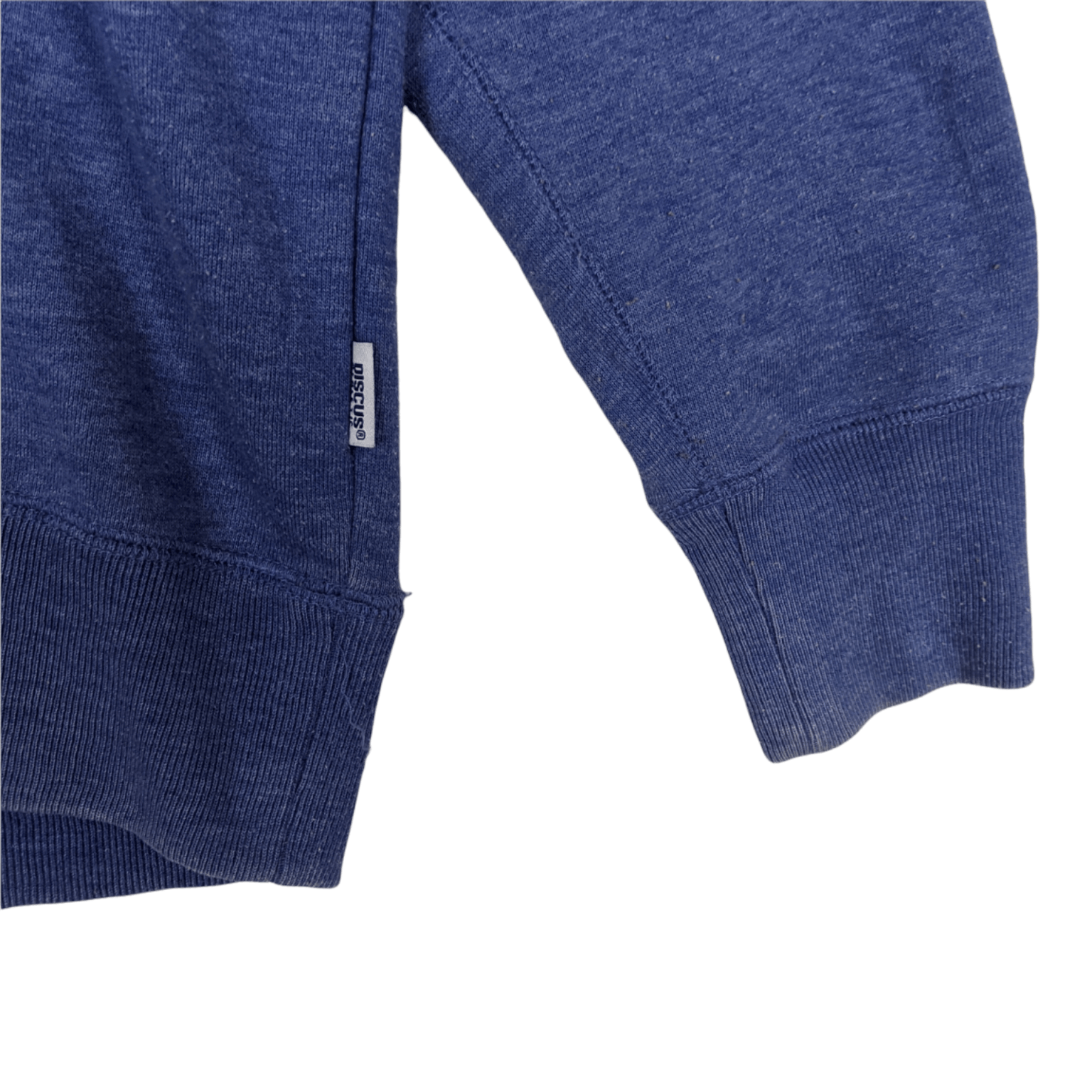 Vintage DISCUS ATHLETE Plain Blue Jumper Sweatshirt Size US L / EU 52-54 / 3 - 6 Thumbnail