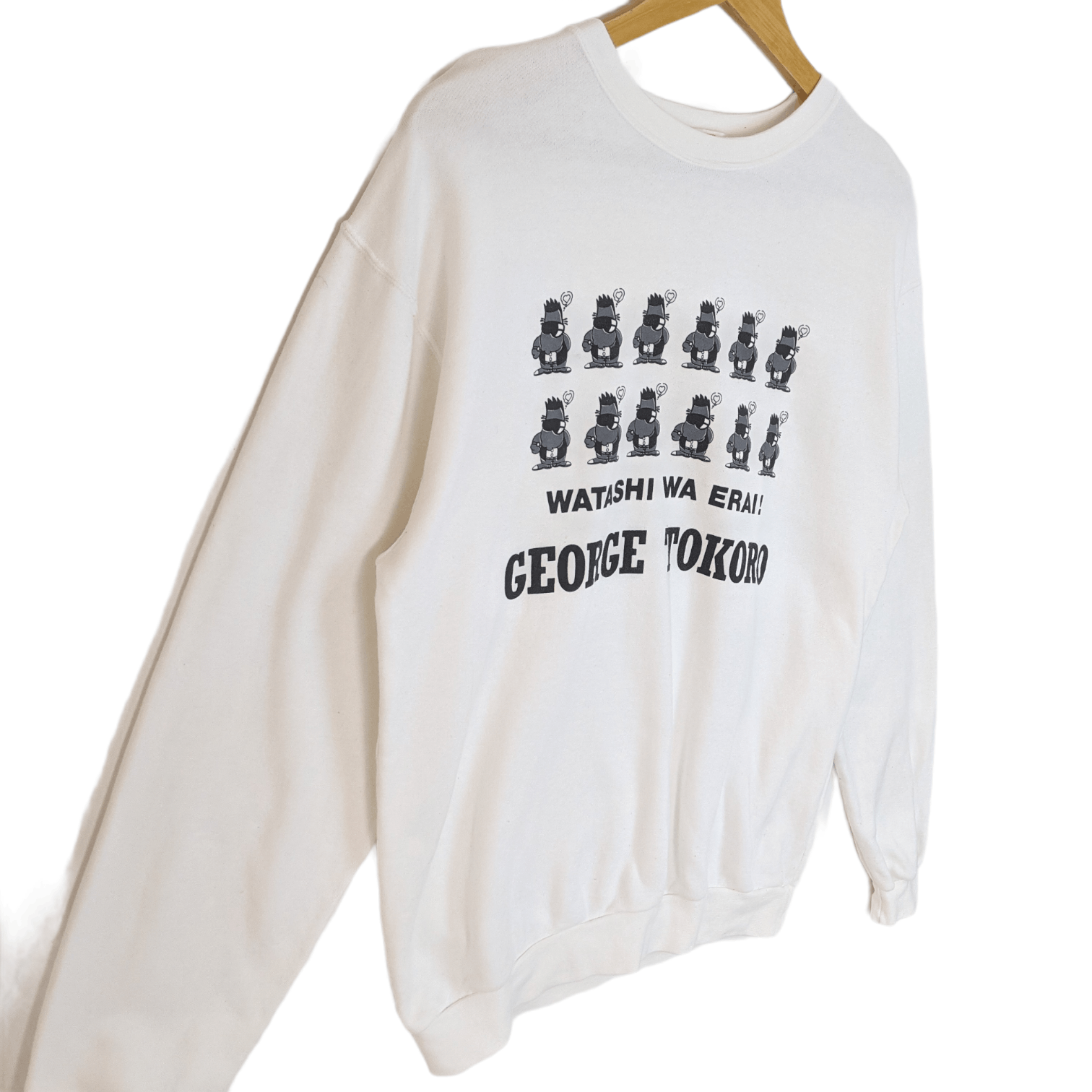 Milestone GEORGE TOKORO Japanese Comedian Manga Anime Sweatshirt Size US M / EU 48-50 / 2 - 3 Thumbnail