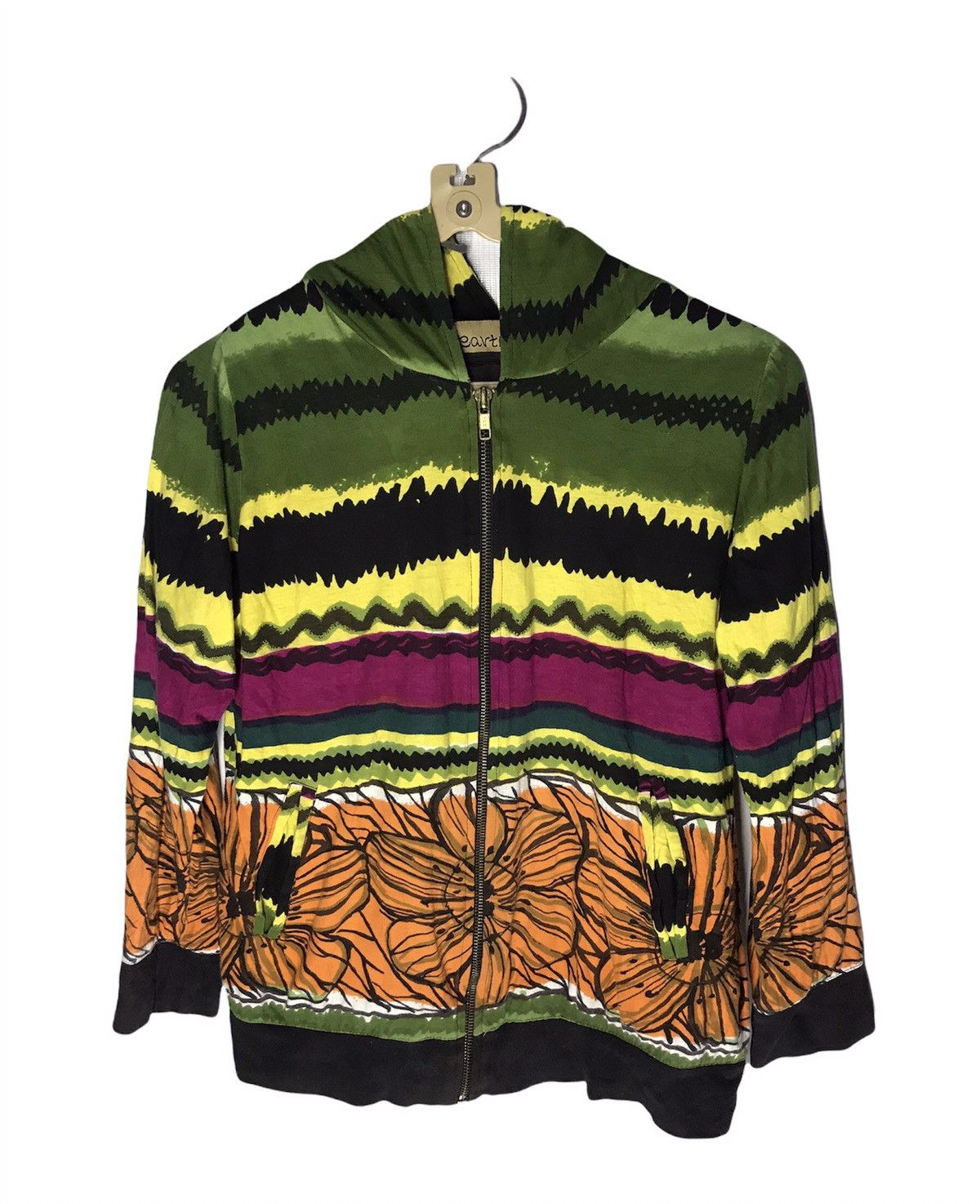 Other Multicolor hoodie zipper by earth ladies Size M / US 6-8 / IT 42-44 - 1 Thumbnail