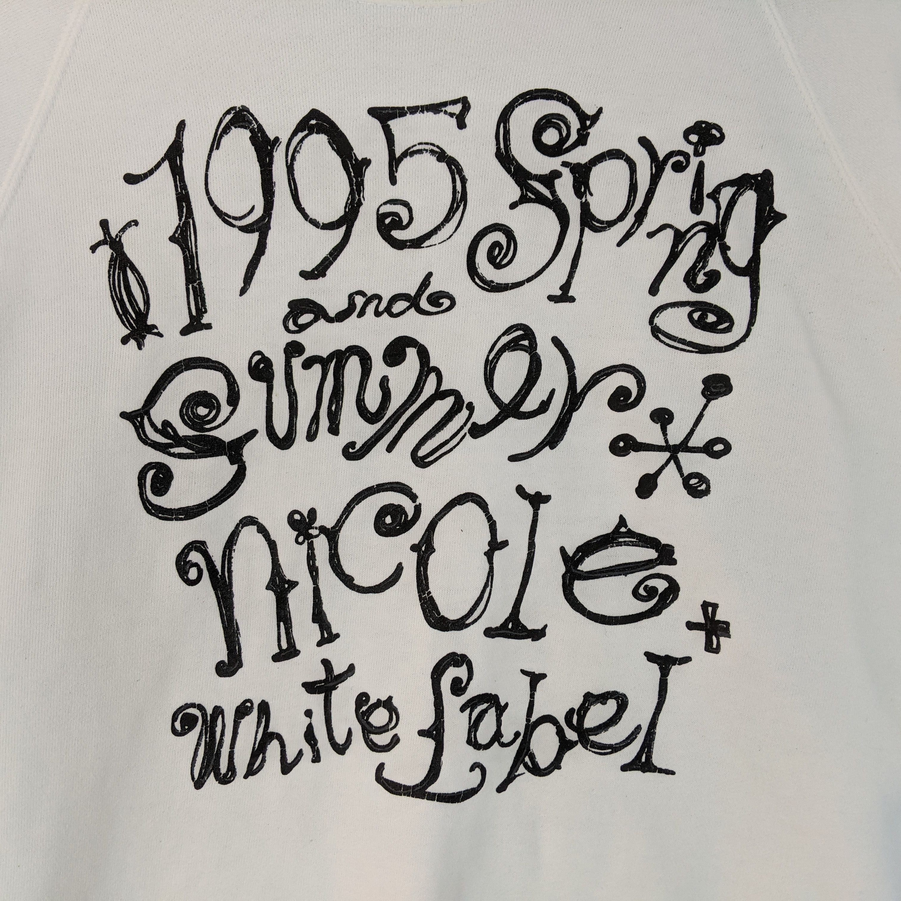 Japanese Brand Japan NICOLE All Over Print Big Logo Jumper Sweatshirt Size US L / EU 52-54 / 3 - 4 Thumbnail