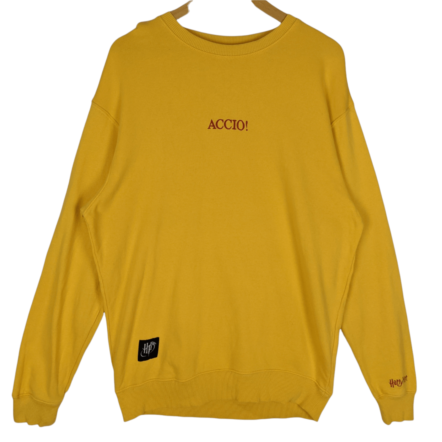 Disney HARRY PORTER Accio! Spell Out Jumper Sweatshirt Size US XL / EU 56 / 4 - 2 Thumbnail