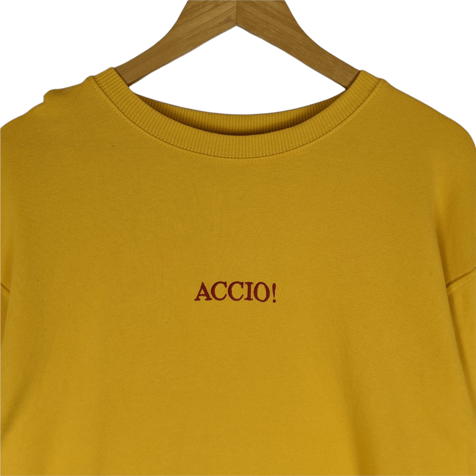 Disney HARRY PORTER Accio! Spell Out Jumper Sweatshirt Size US XL / EU 56 / 4 - 4 Thumbnail