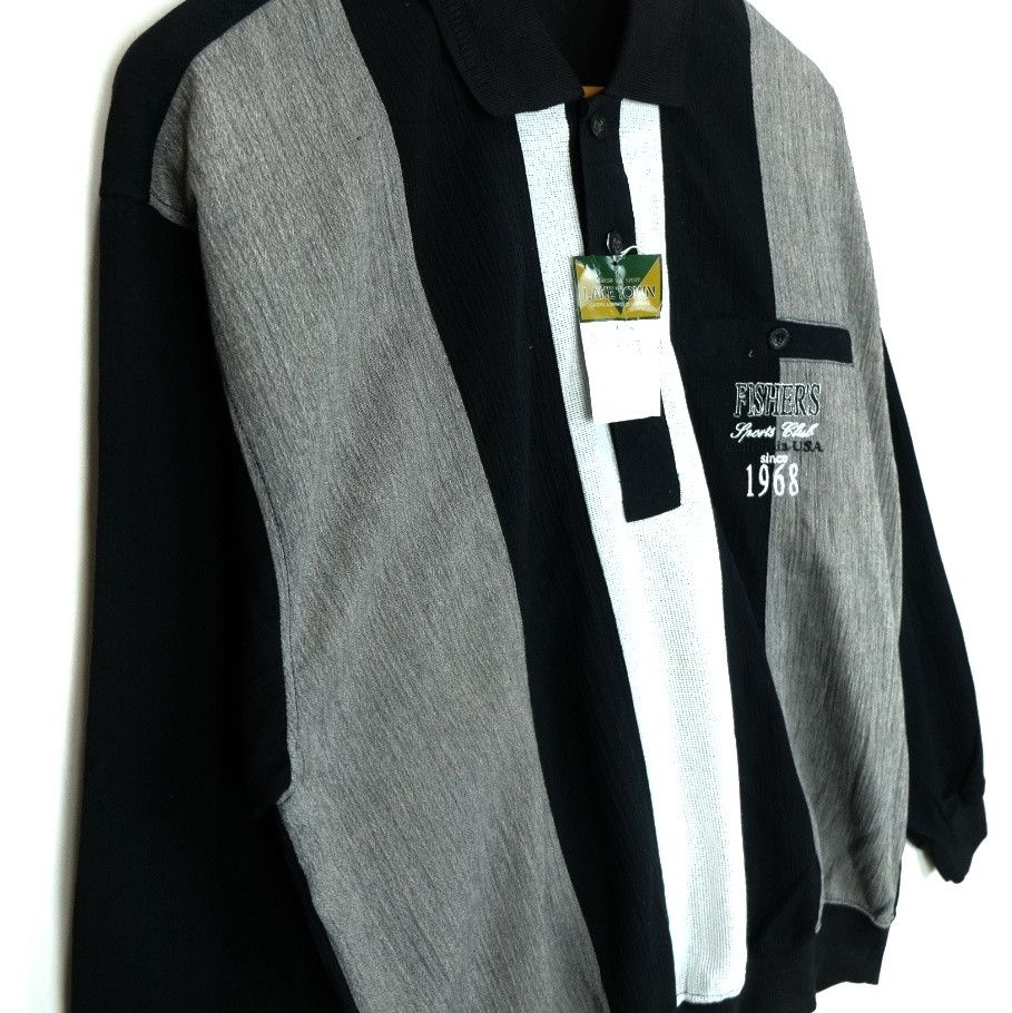 Japanese Brand 90's LAKE TOWN Multicolor Retro Style Sweatshirts Size US L / EU 52-54 / 3 - 6 Thumbnail