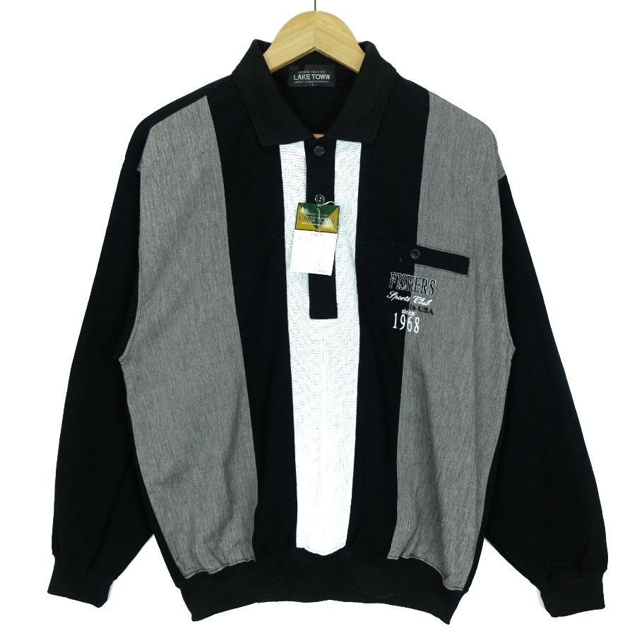 Japanese Brand 90's LAKE TOWN Multicolor Retro Style Sweatshirts Size US L / EU 52-54 / 3 - 2 Thumbnail