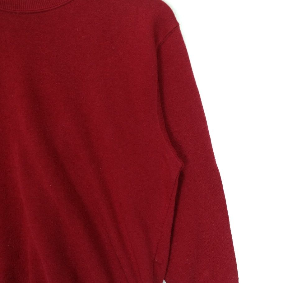 Uniqlo Vintage 90's UNIQLO Red Sweatshirts Jumper Pullover Sweater Size US M / EU 48-50 / 2 - 5 Thumbnail
