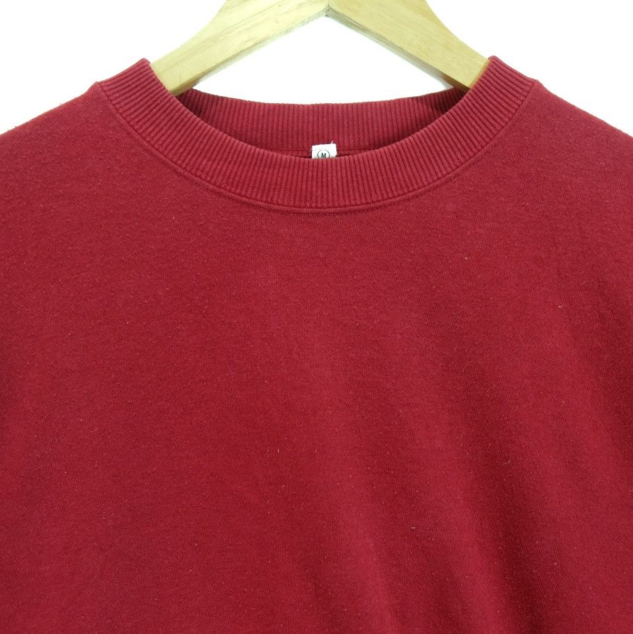 Uniqlo Vintage 90's UNIQLO Red Sweatshirts Jumper Pullover Sweater Size US M / EU 48-50 / 2 - 3 Thumbnail
