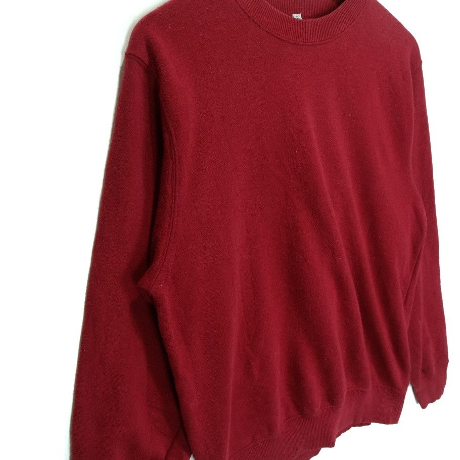 Uniqlo Vintage 90's UNIQLO Red Sweatshirts Jumper Pullover Sweater Size US M / EU 48-50 / 2 - 4 Thumbnail