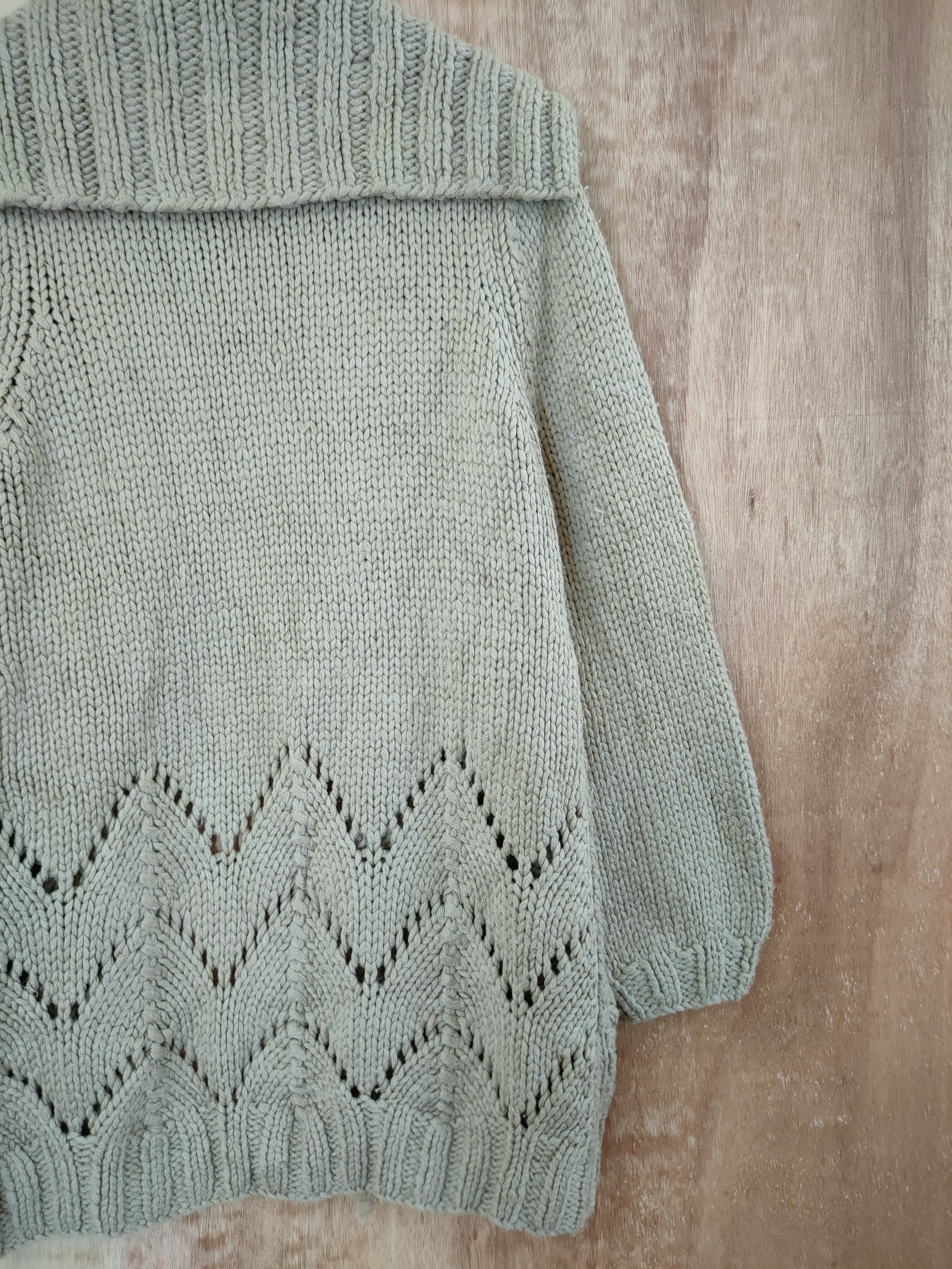 Jil Stuart DL Jill Stuart long cardigan vintage knitwear japan #46-605 Size US M / EU 48-50 / 2 - 10 Thumbnail