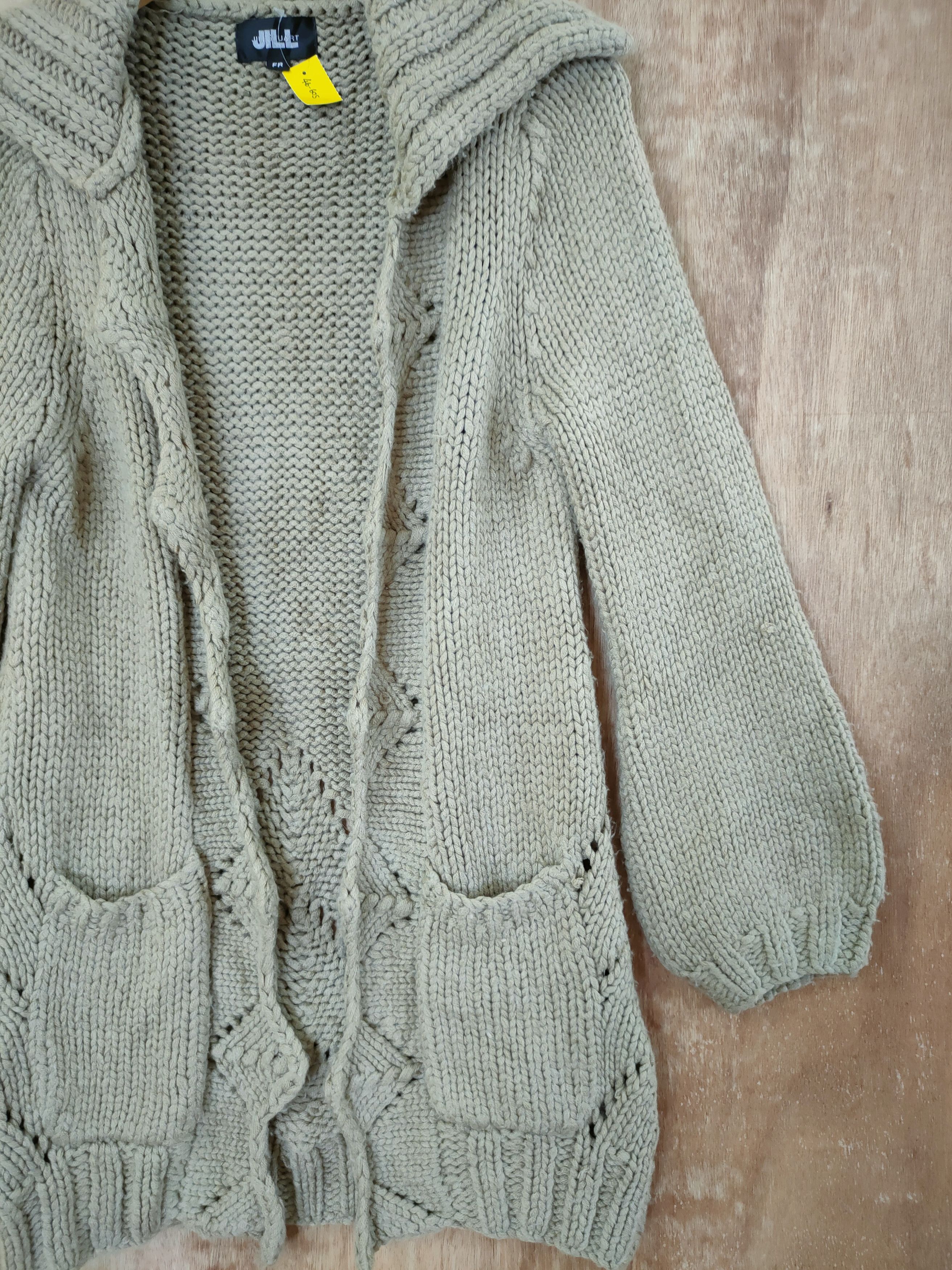Jil Stuart DL Jill Stuart long cardigan vintage knitwear japan #46-605 Size US M / EU 48-50 / 2 - 3 Thumbnail