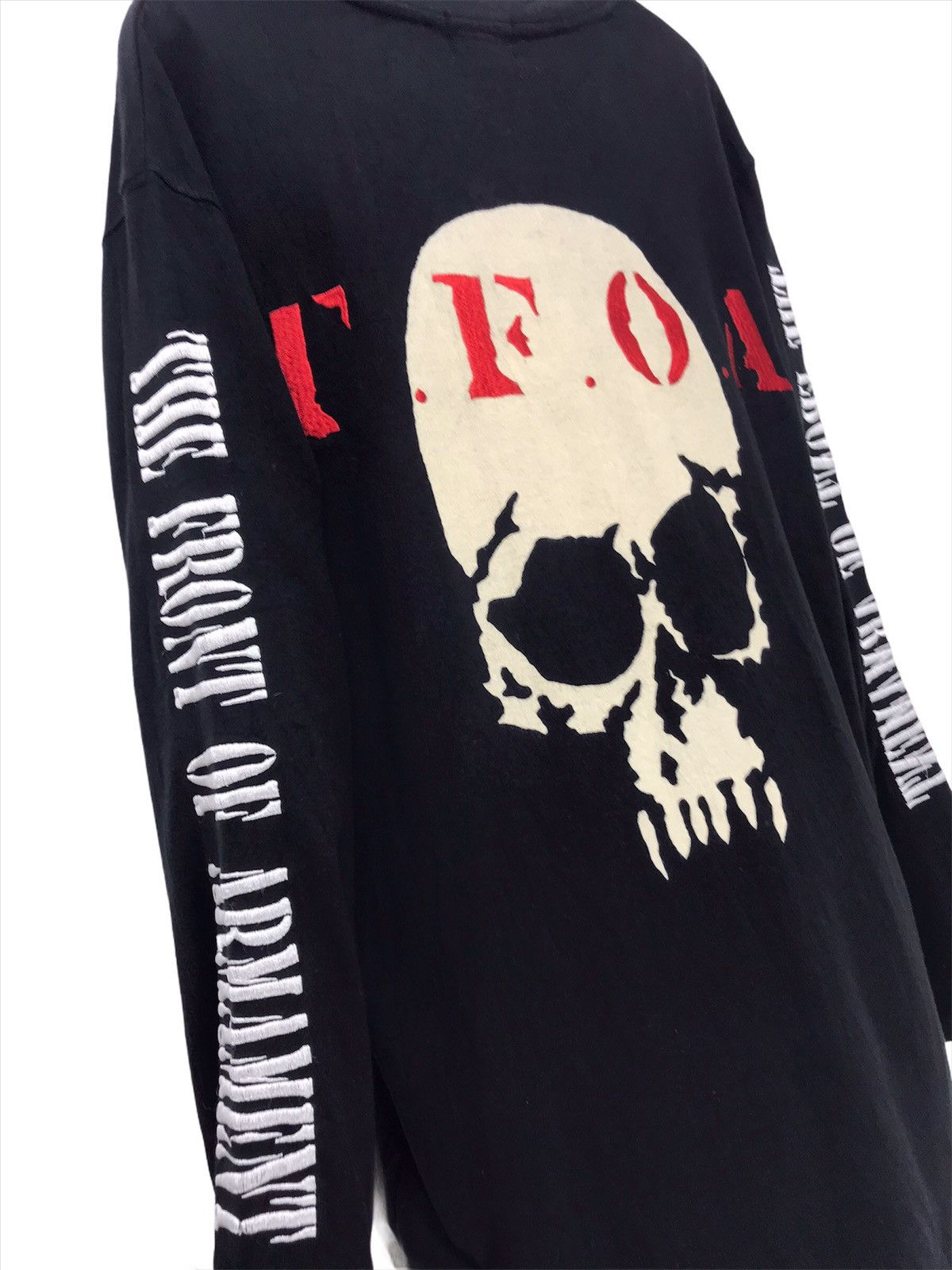 Japanese Brand The Front of Armanent Tshirt by Cropped Head Japan 27🟩 Size US L / EU 52-54 / 3 - 2 Thumbnail