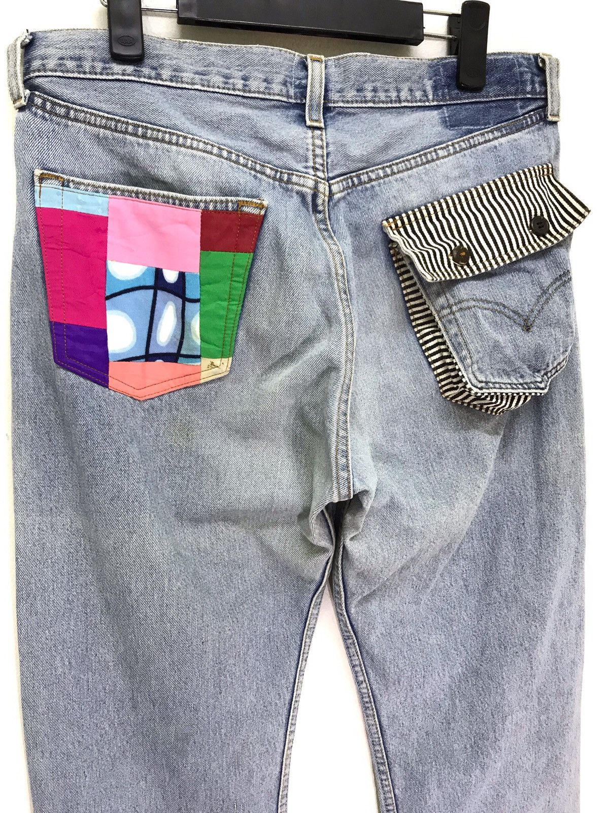 Levi's Made & Crafted ✨Rebuild Vintage Levi’s 501 Patchwork Size US 32 / EU 48 - 11 Thumbnail