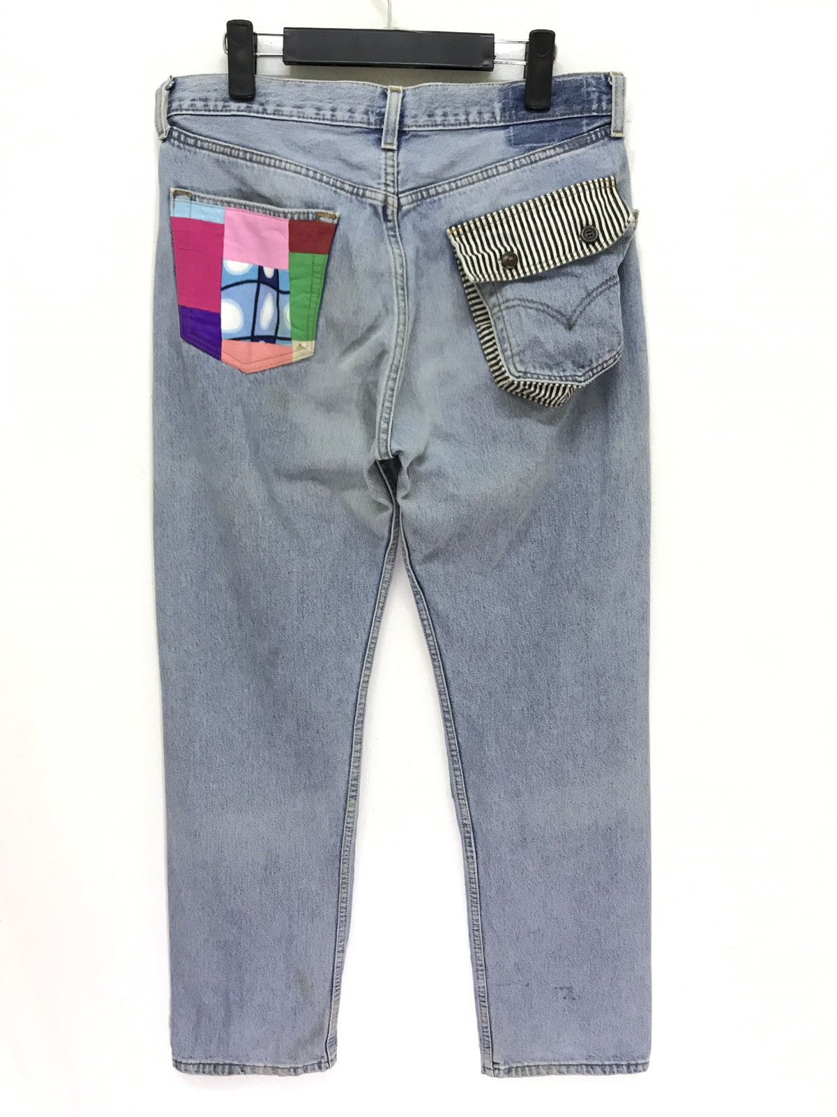 Levi's Made & Crafted ✨Rebuild Vintage Levi’s 501 Patchwork Size US 32 / EU 48 - 6 Thumbnail