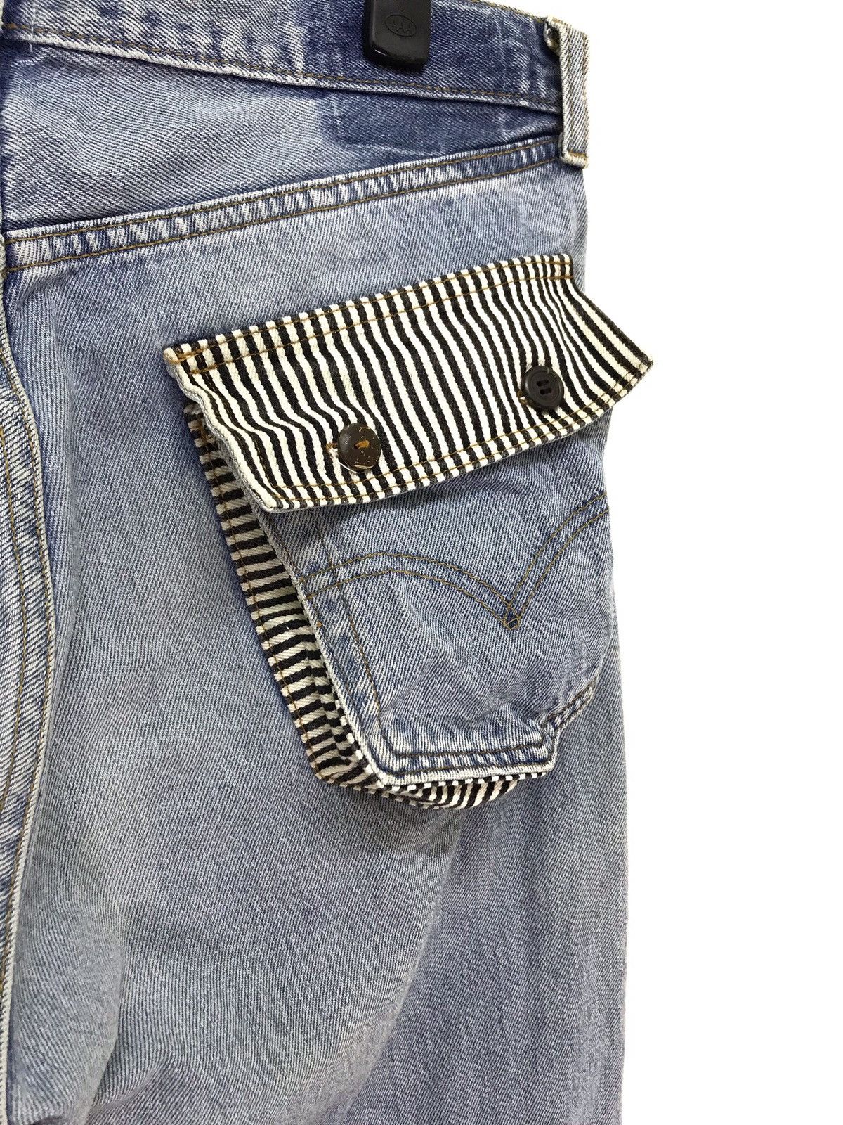 Levi's Made & Crafted ✨Rebuild Vintage Levi’s 501 Patchwork Size US 32 / EU 48 - 10 Thumbnail