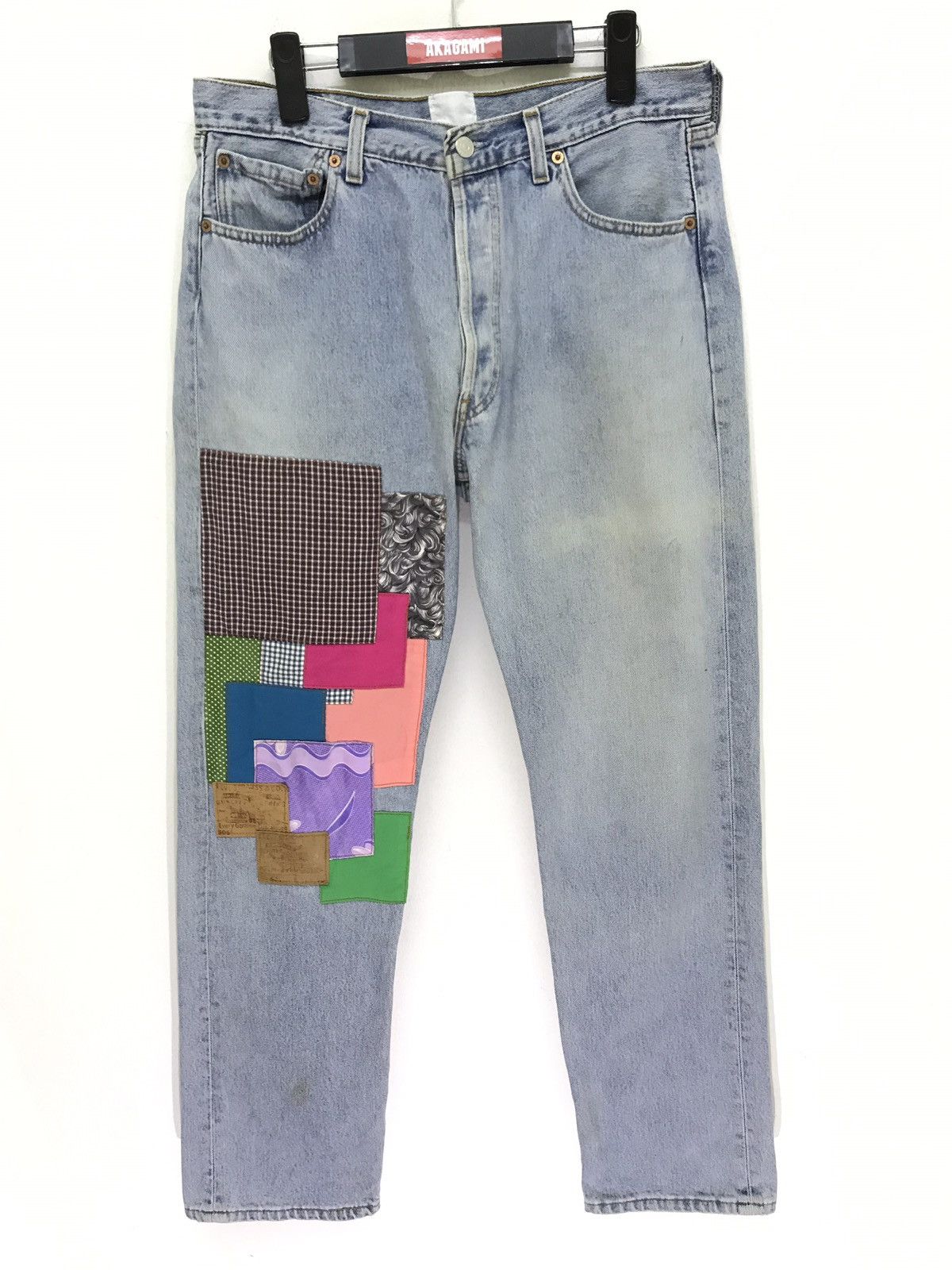 Levi's Made & Crafted ✨Rebuild Vintage Levi’s 501 Patchwork Size US 32 / EU 48 - 1 Thumbnail