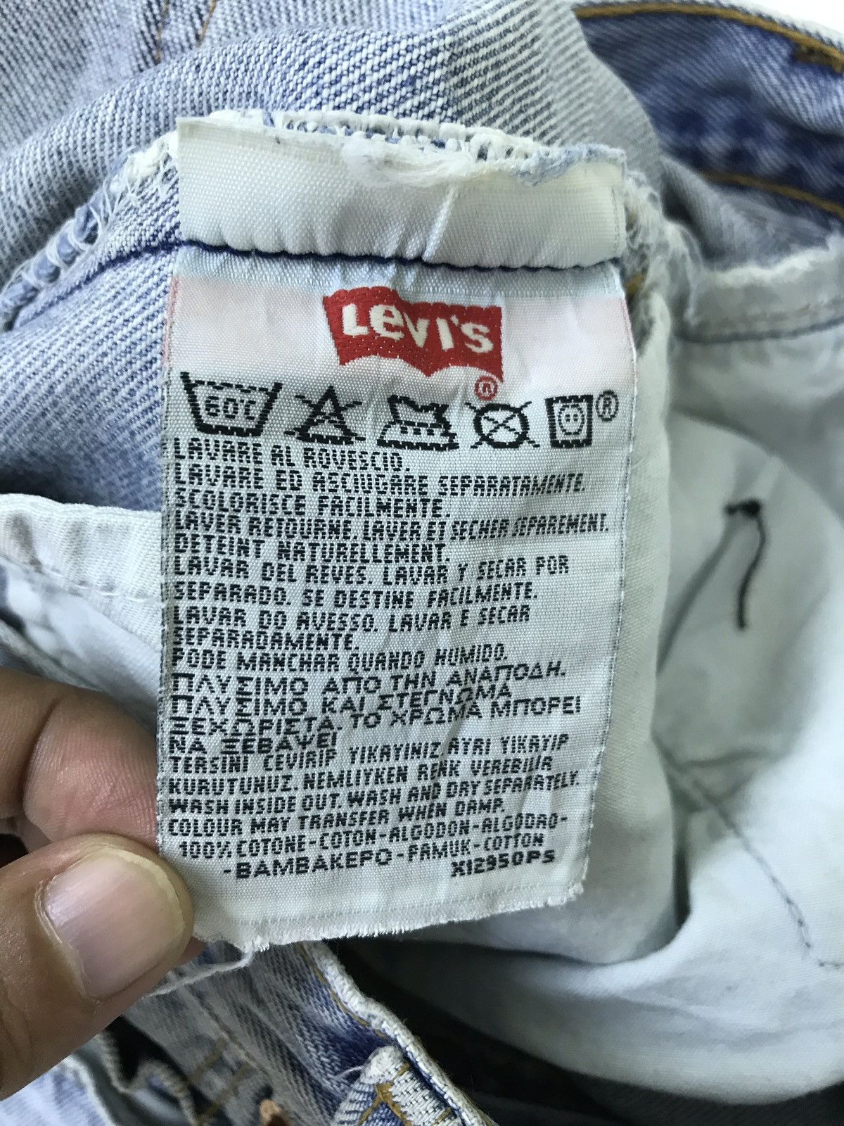 Levi's Made & Crafted ✨Rebuild Vintage Levi’s 501 Patchwork Size US 32 / EU 48 - 13 Thumbnail
