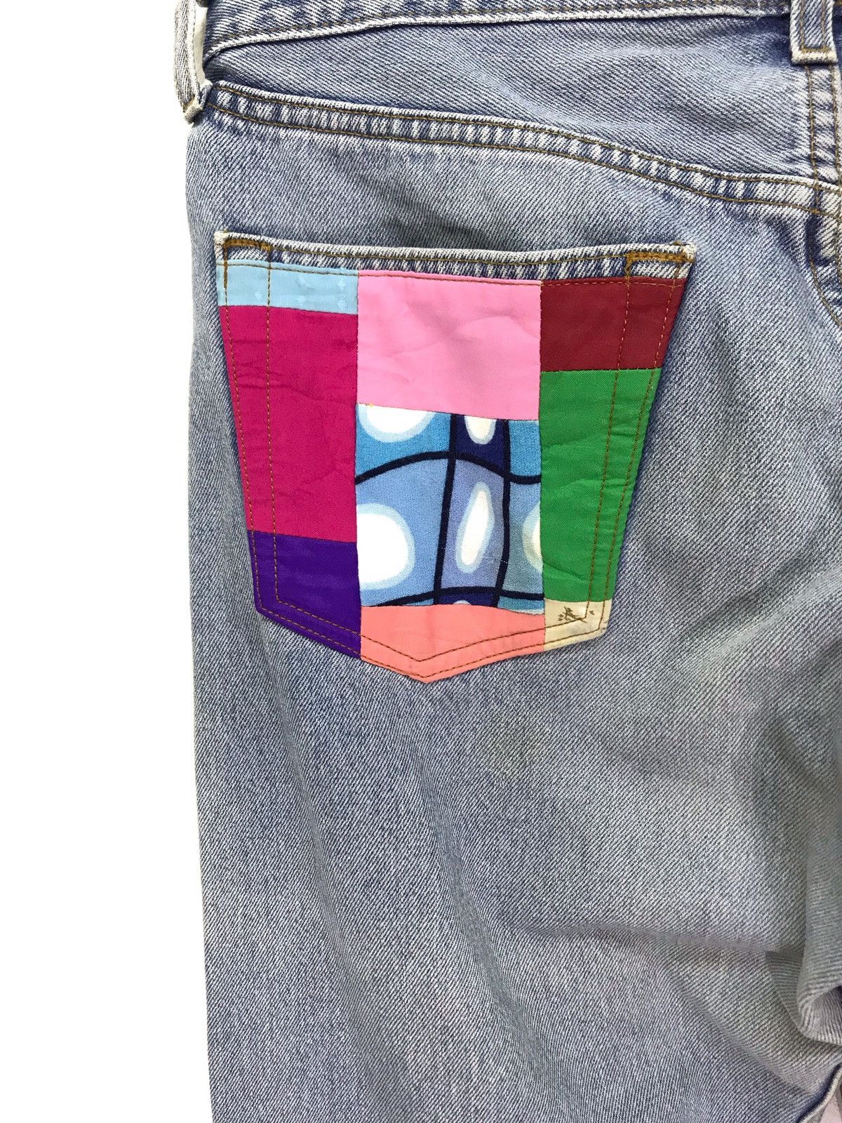 Levi's Made & Crafted ✨Rebuild Vintage Levi’s 501 Patchwork Size US 32 / EU 48 - 9 Thumbnail