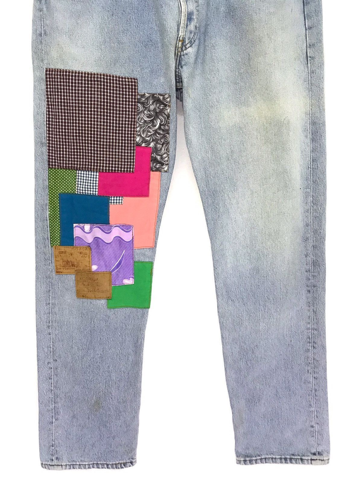 Levi's Made & Crafted ✨Rebuild Vintage Levi’s 501 Patchwork Size US 32 / EU 48 - 2 Thumbnail