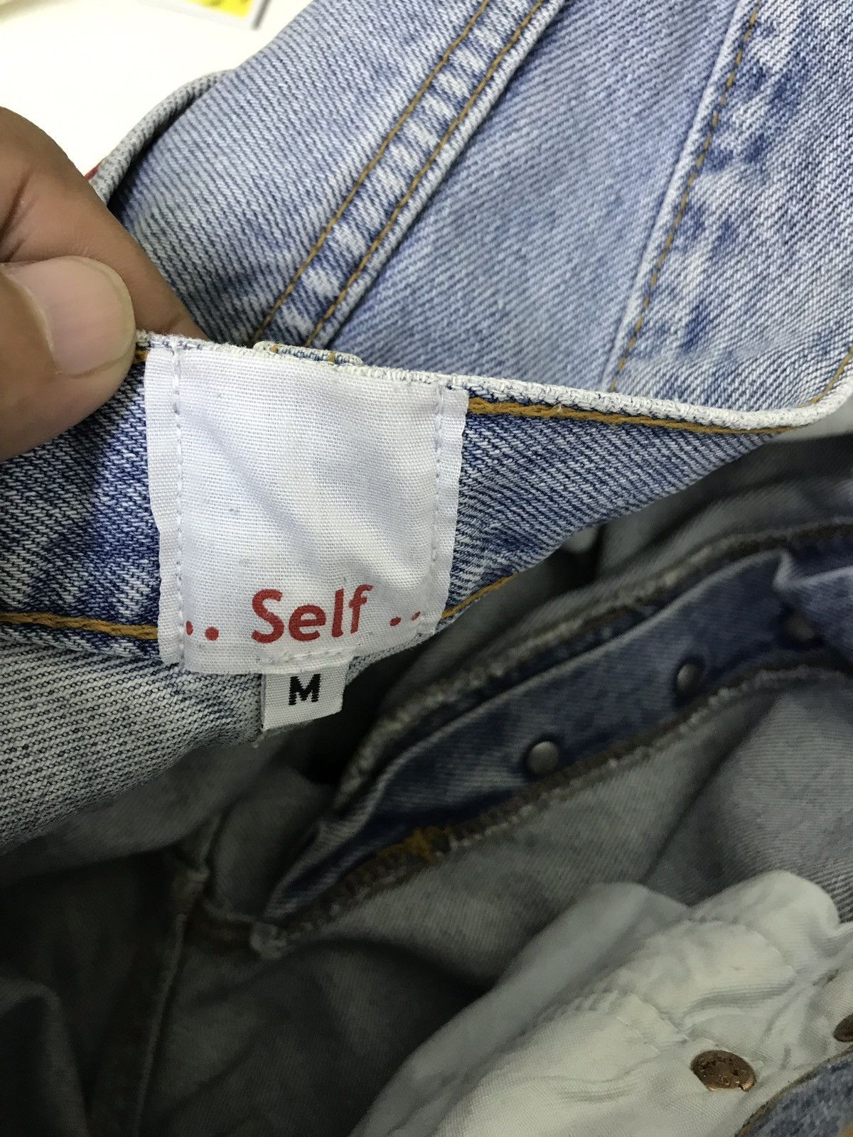 Levi's Made & Crafted ✨Rebuild Vintage Levi’s 501 Patchwork Size US 32 / EU 48 - 12 Thumbnail