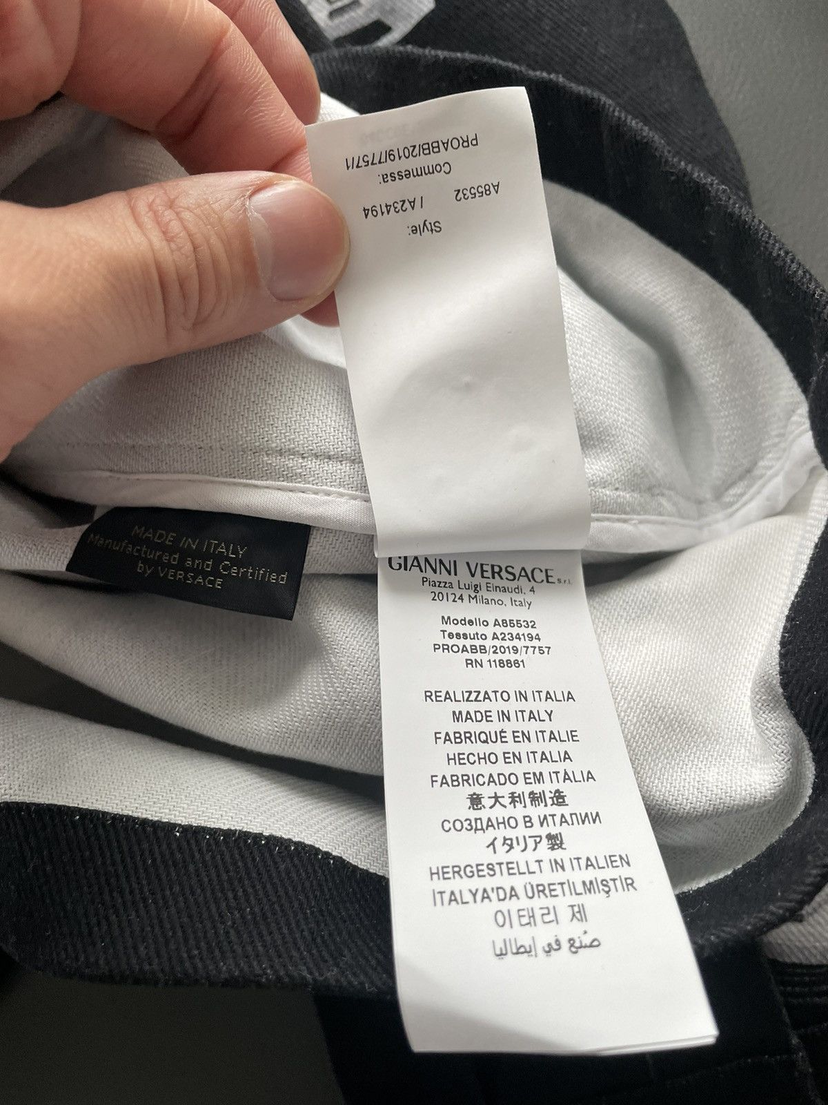 Versace $1,800 Sold Out Super Runway Car Print Denim Blazer Jacket Size US XL / EU 56 / 4 - 7 Thumbnail