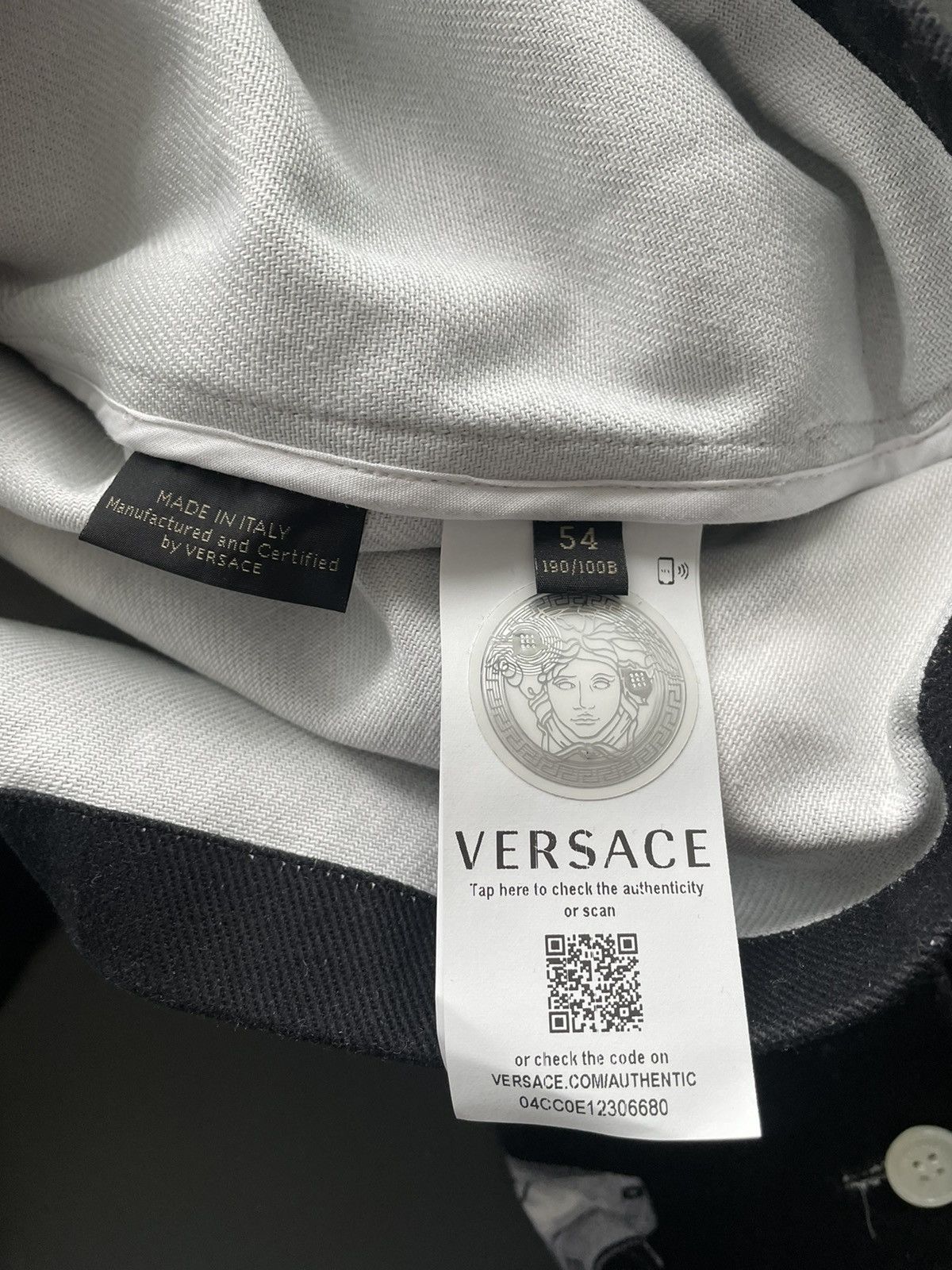 Versace $1,800 Sold Out Super Runway Car Print Denim Blazer Jacket Size US XL / EU 56 / 4 - 6 Thumbnail