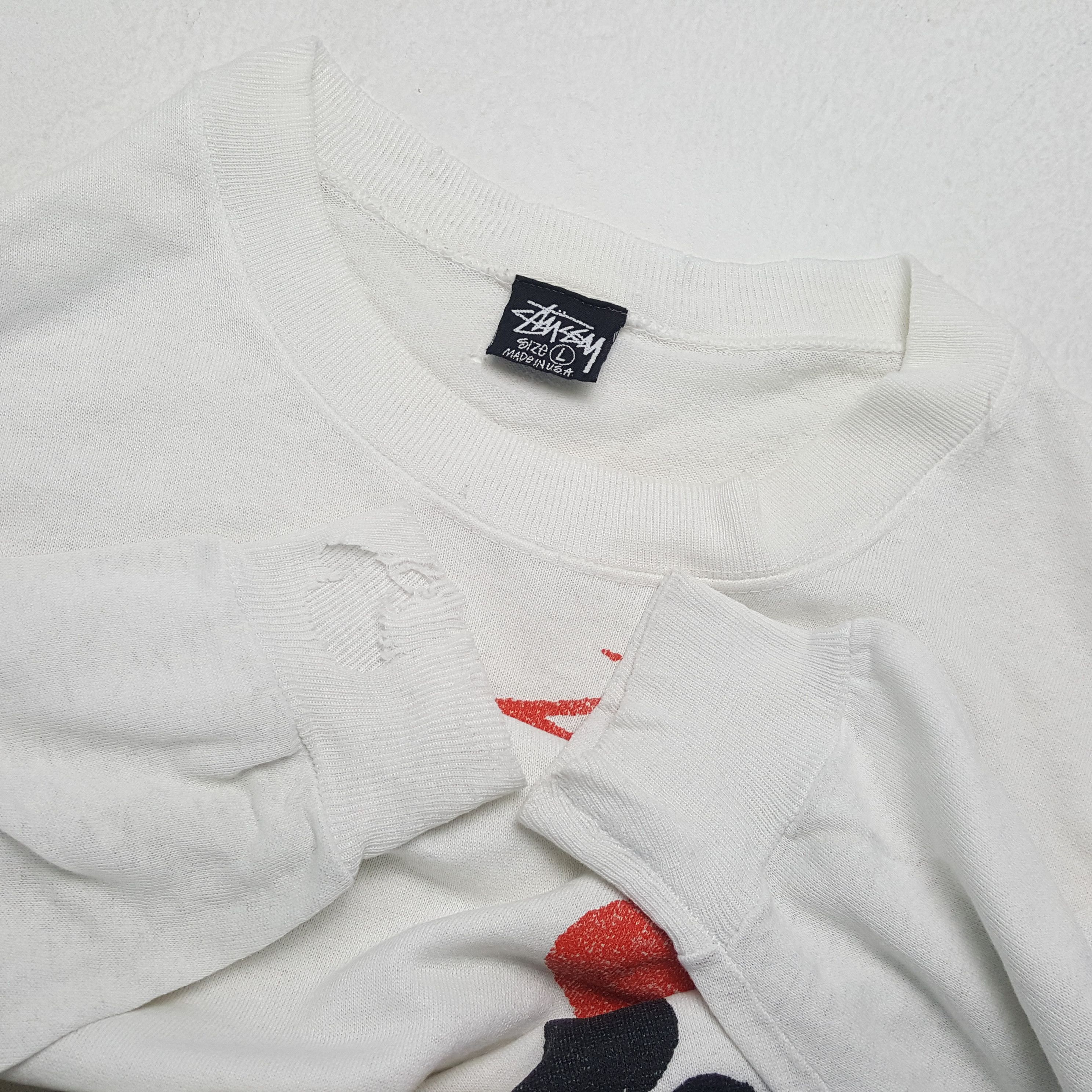 Vintage STUSSY Streetwear Skateboard Sweatshirt