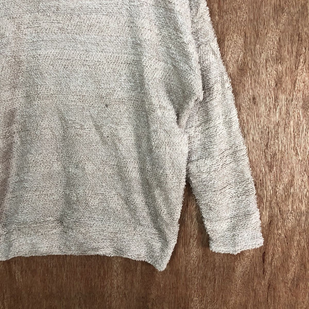 Japanese Brand Blue Strire Shag Shaggy Fur Mohair Knitwear #6704 Size US M / EU 48-50 / 2 - 5 Thumbnail