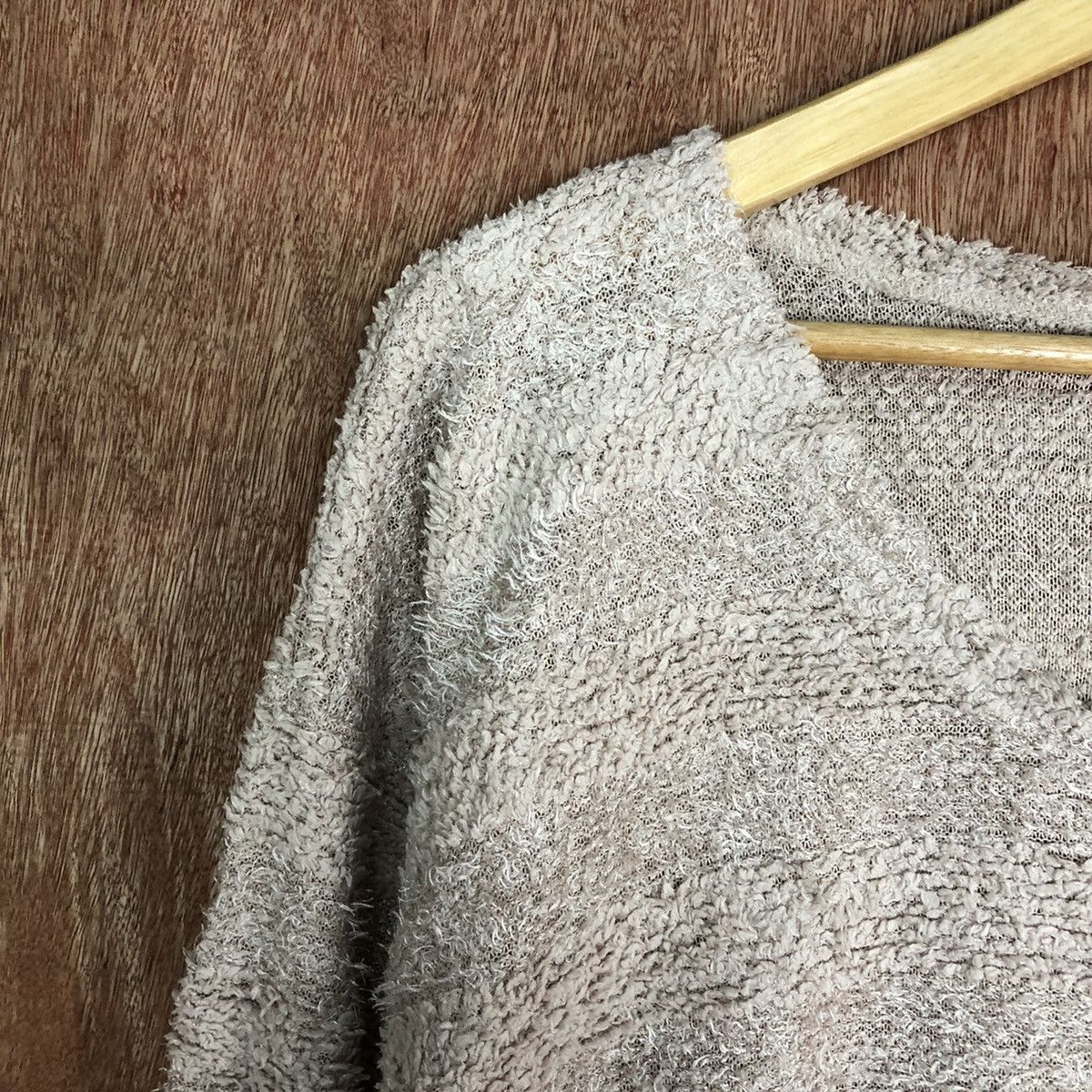 Japanese Brand Blue Strire Shag Shaggy Fur Mohair Knitwear #6704 Size US M / EU 48-50 / 2 - 6 Thumbnail