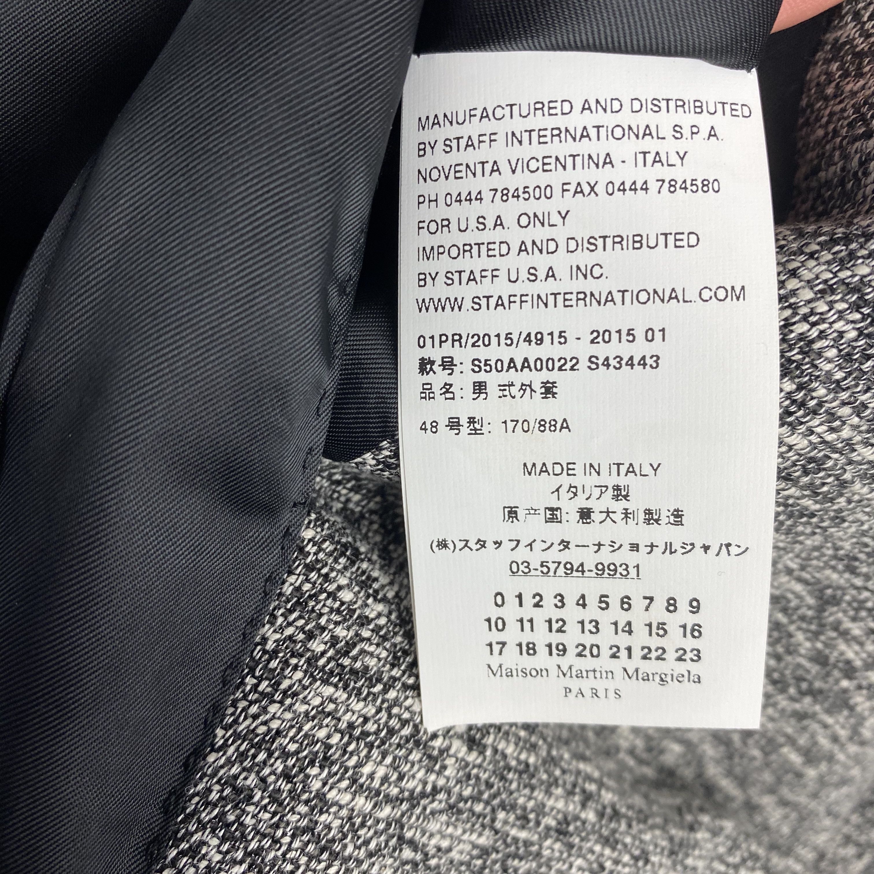 Maison Margiela Maison Margiela Grey Chester Coat Size US M / EU 48-50 / 2 - 7 Thumbnail