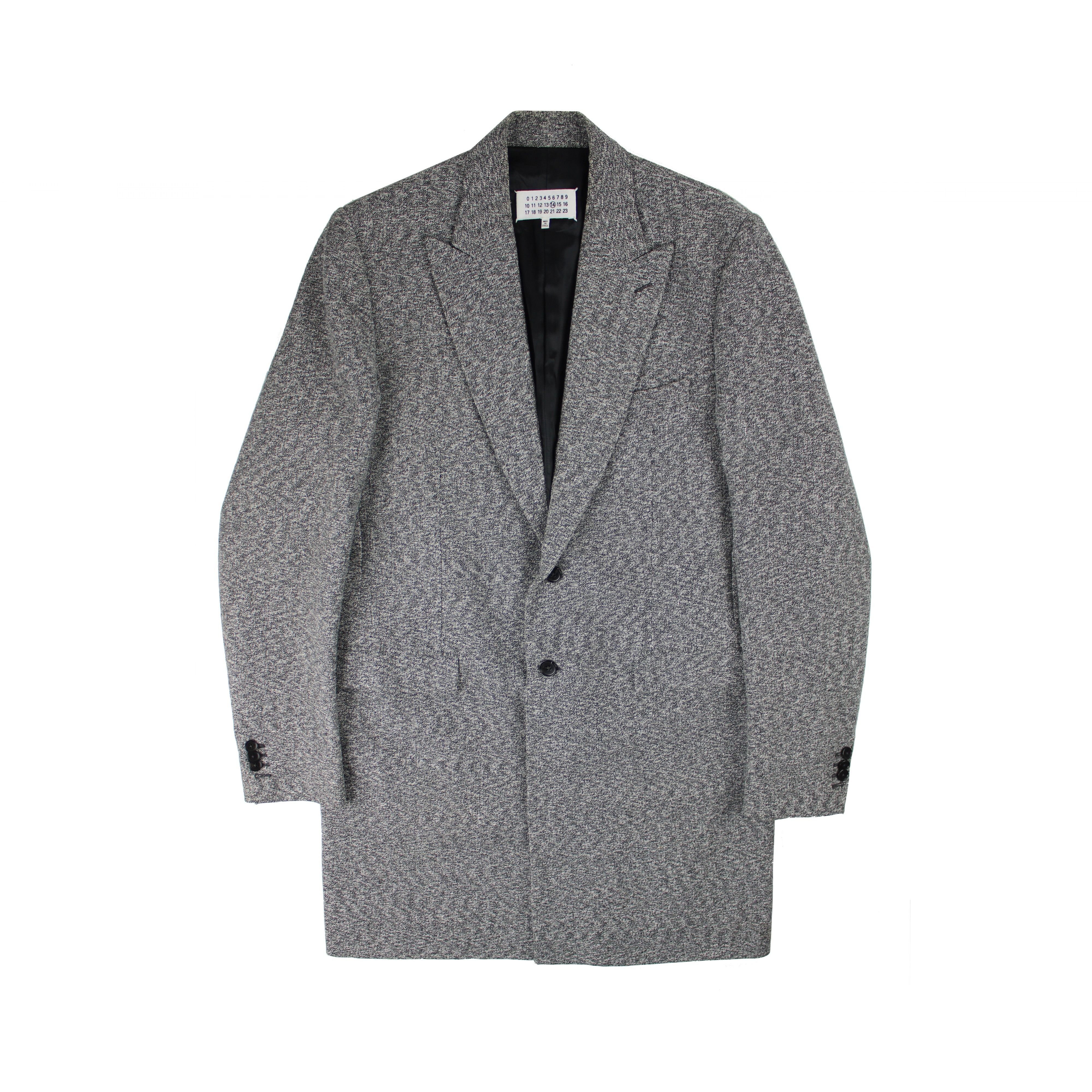 Maison Margiela Maison Margiela Grey Chester Coat Size US M / EU 48-50 / 2 - 2 Thumbnail