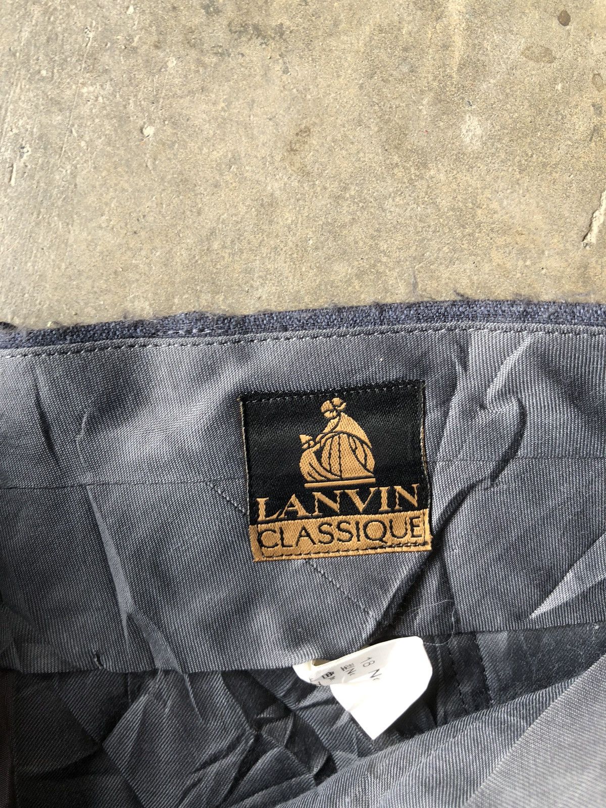 Lanvin Vintage Lanvin Wool Casual Pant Size US 32 / EU 48 - 6 Thumbnail