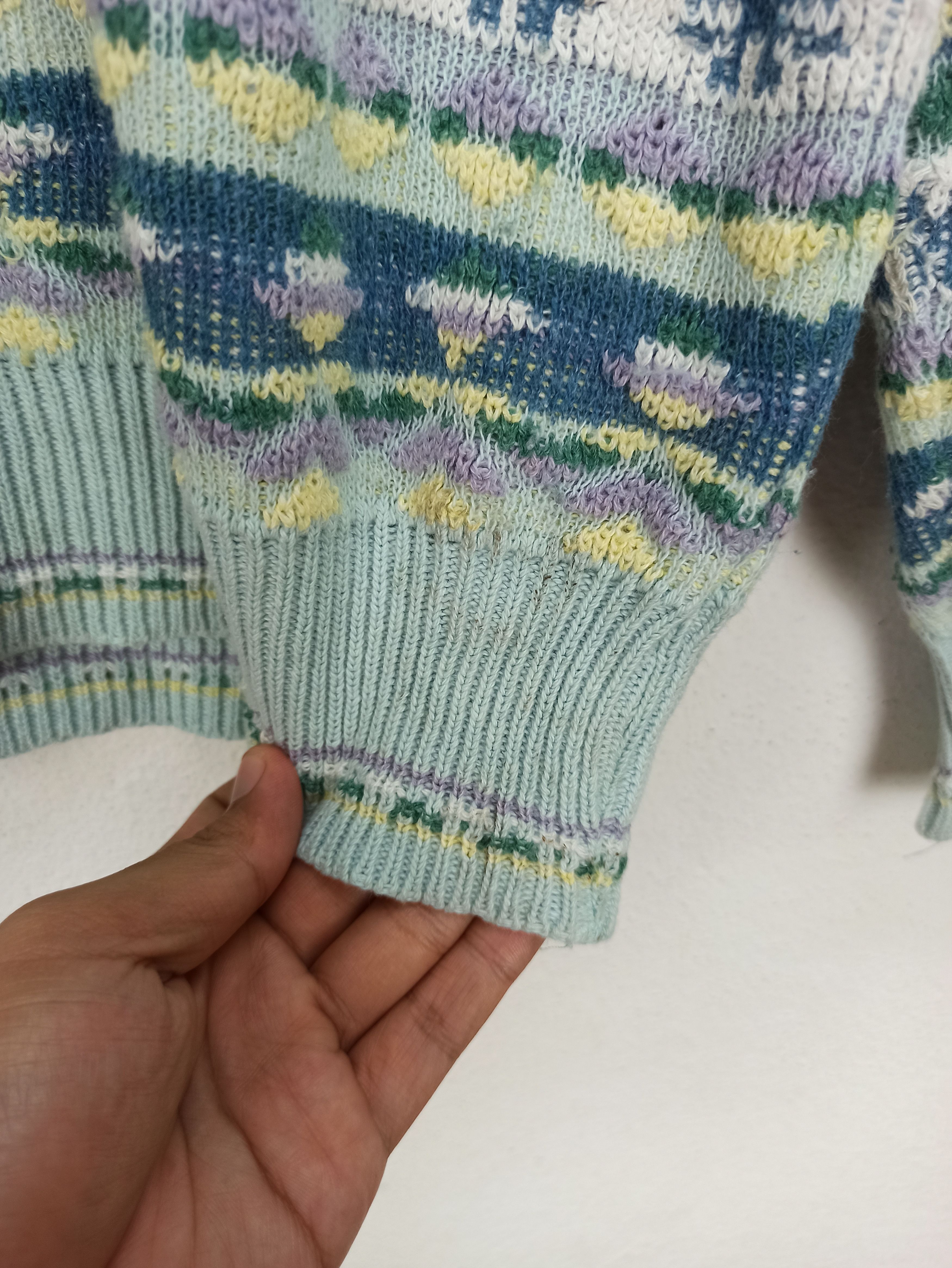 Aran Isles Knitwear 🔥Rare🔥 Florence Tricot KnitWear Made in Italy Size US M / EU 48-50 / 2 - 3 Thumbnail