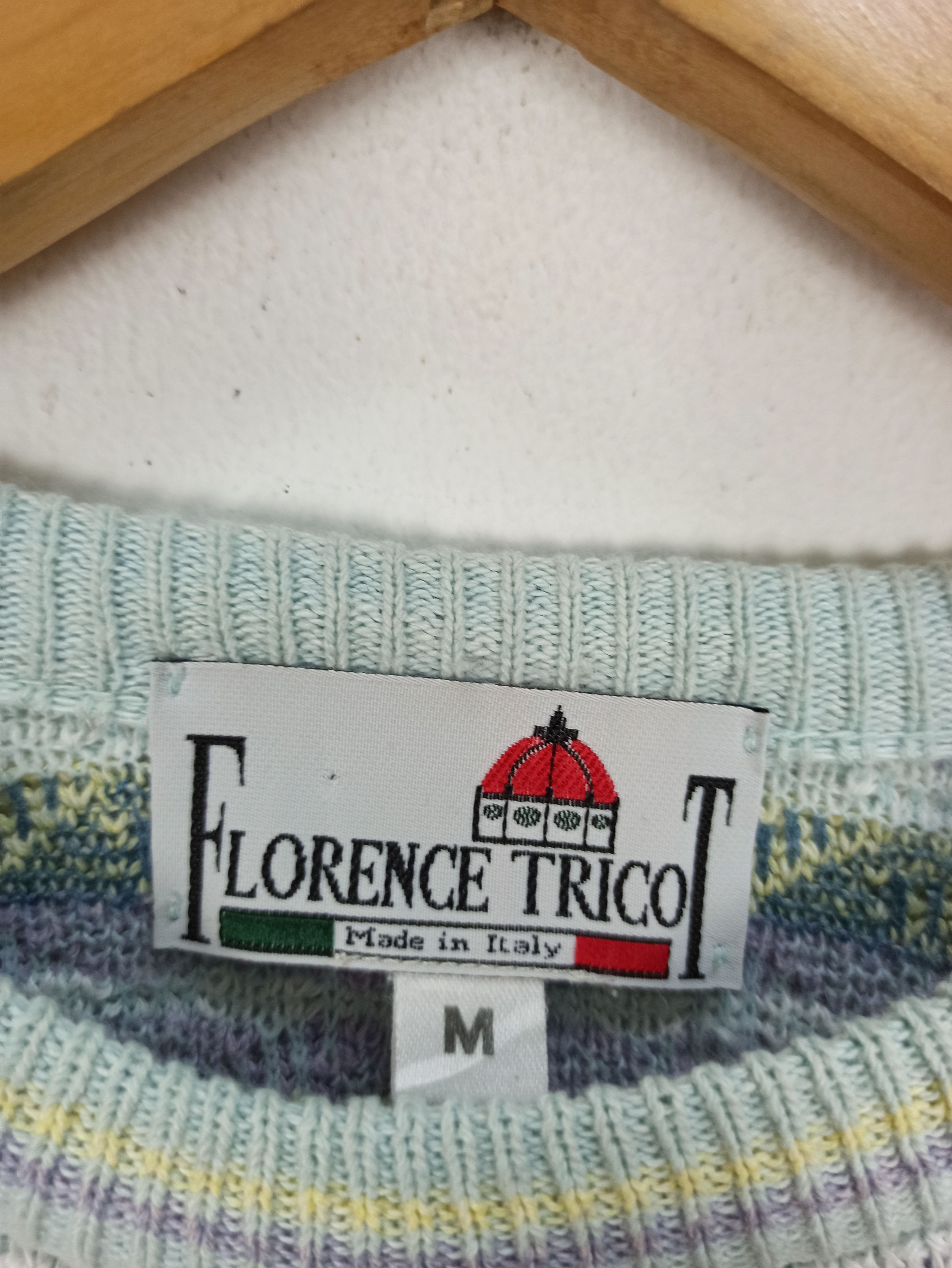 Aran Isles Knitwear 🔥Rare🔥 Florence Tricot KnitWear Made in Italy Size US M / EU 48-50 / 2 - 5 Thumbnail