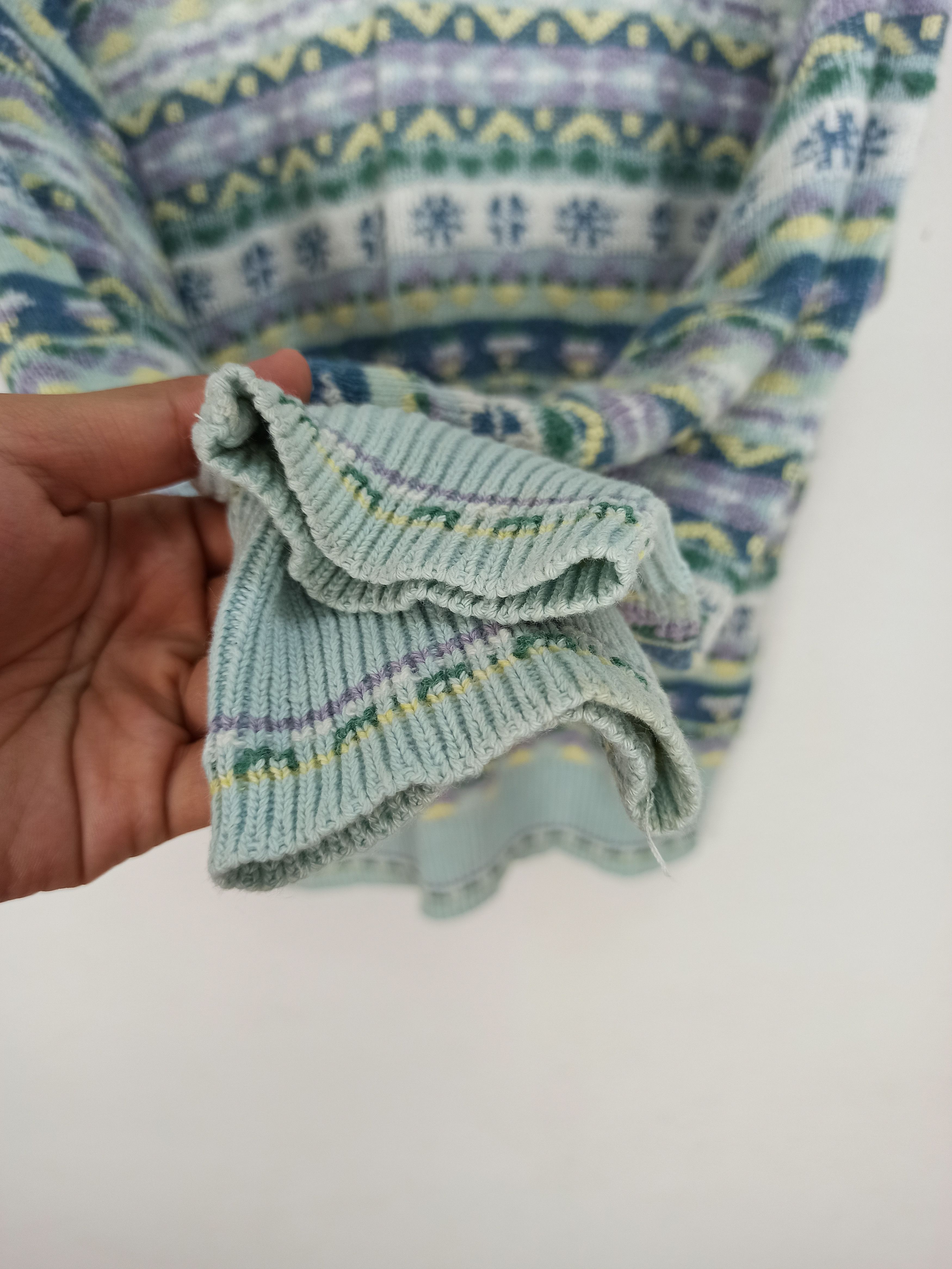 Aran Isles Knitwear 🔥Rare🔥 Florence Tricot KnitWear Made in Italy Size US M / EU 48-50 / 2 - 4 Thumbnail