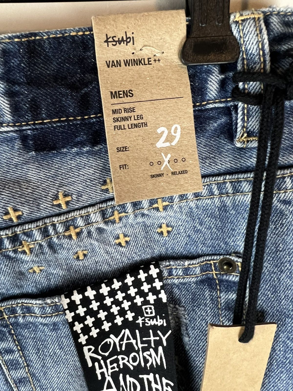 Ksubi Ksubi CHLO Wasted Klub Trashed Denim Size US 29 - 3 Thumbnail
