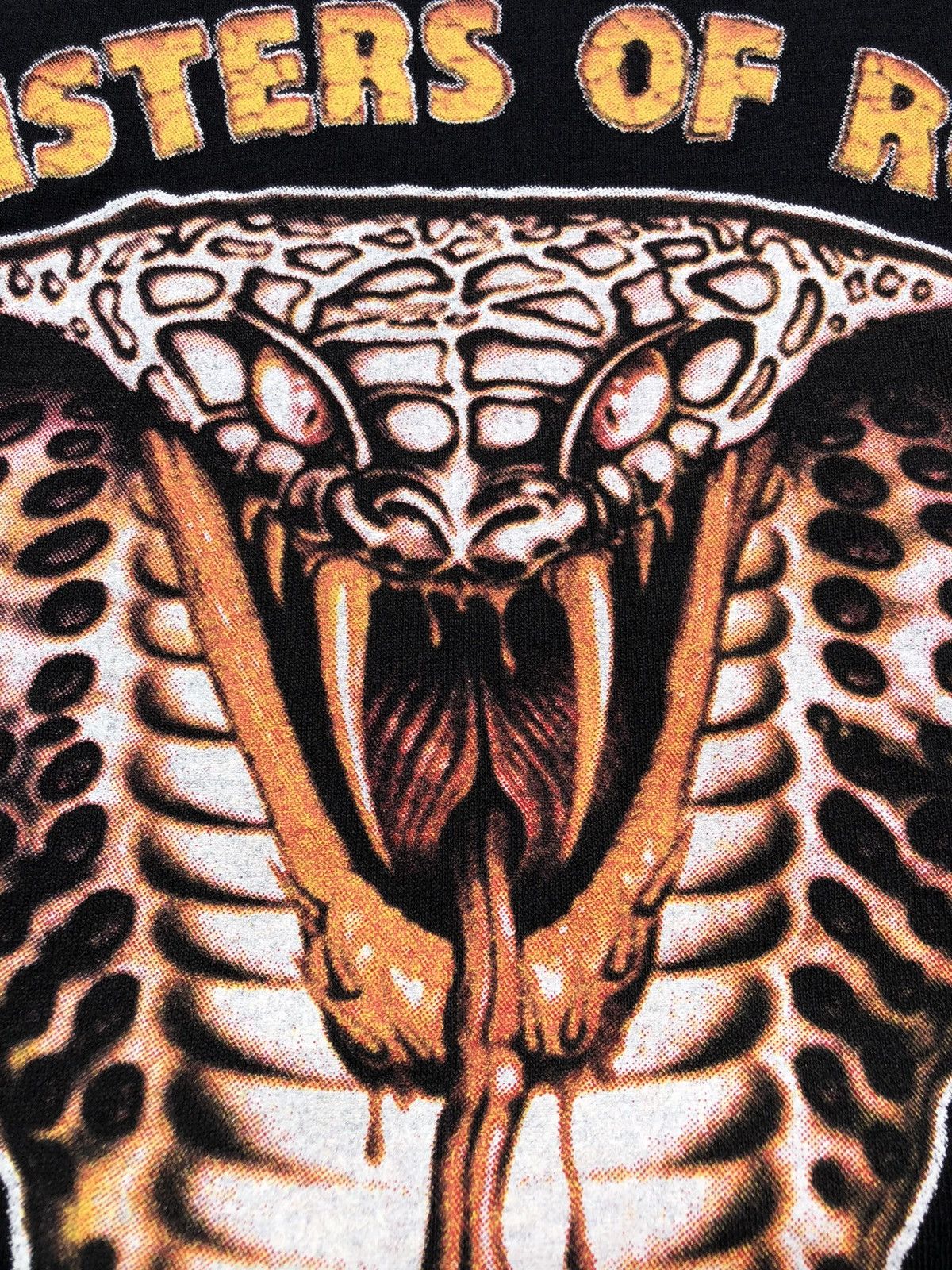 Band Tees Vintage 2003 Monster of Rock Snake Black Tee (Whitesnake) Size US XL / EU 56 / 4 - 4 Thumbnail
